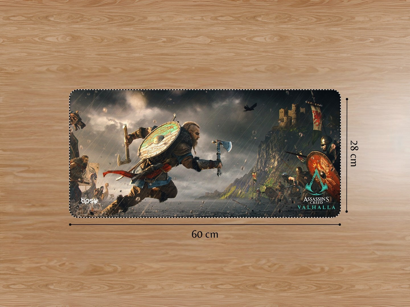 "ASSASSINS CREED VALHALLA EIVOR VIKING" Gaming Mousepad Elevate Your Gaming Experience