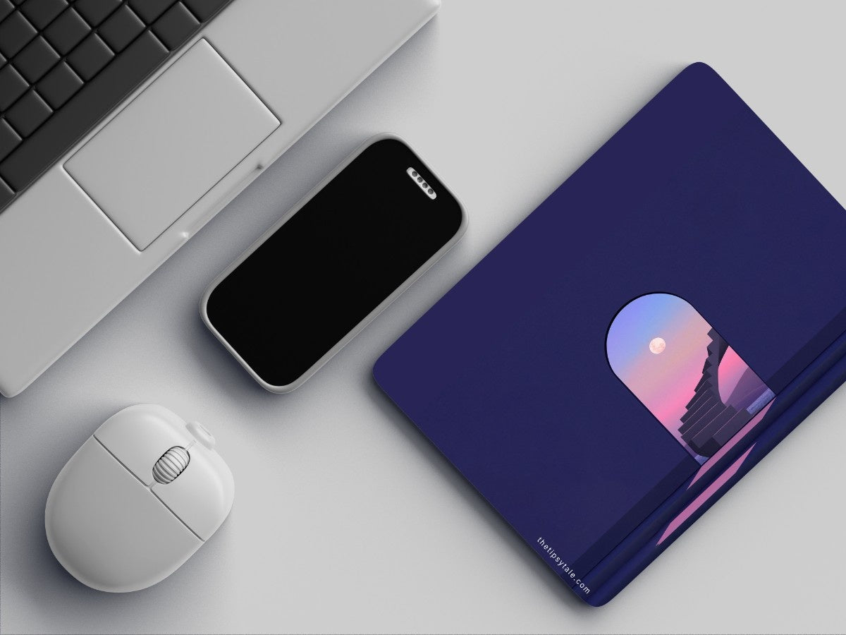 "Staircase to Heaven" Mousepad Enhance Your Workspace with Style