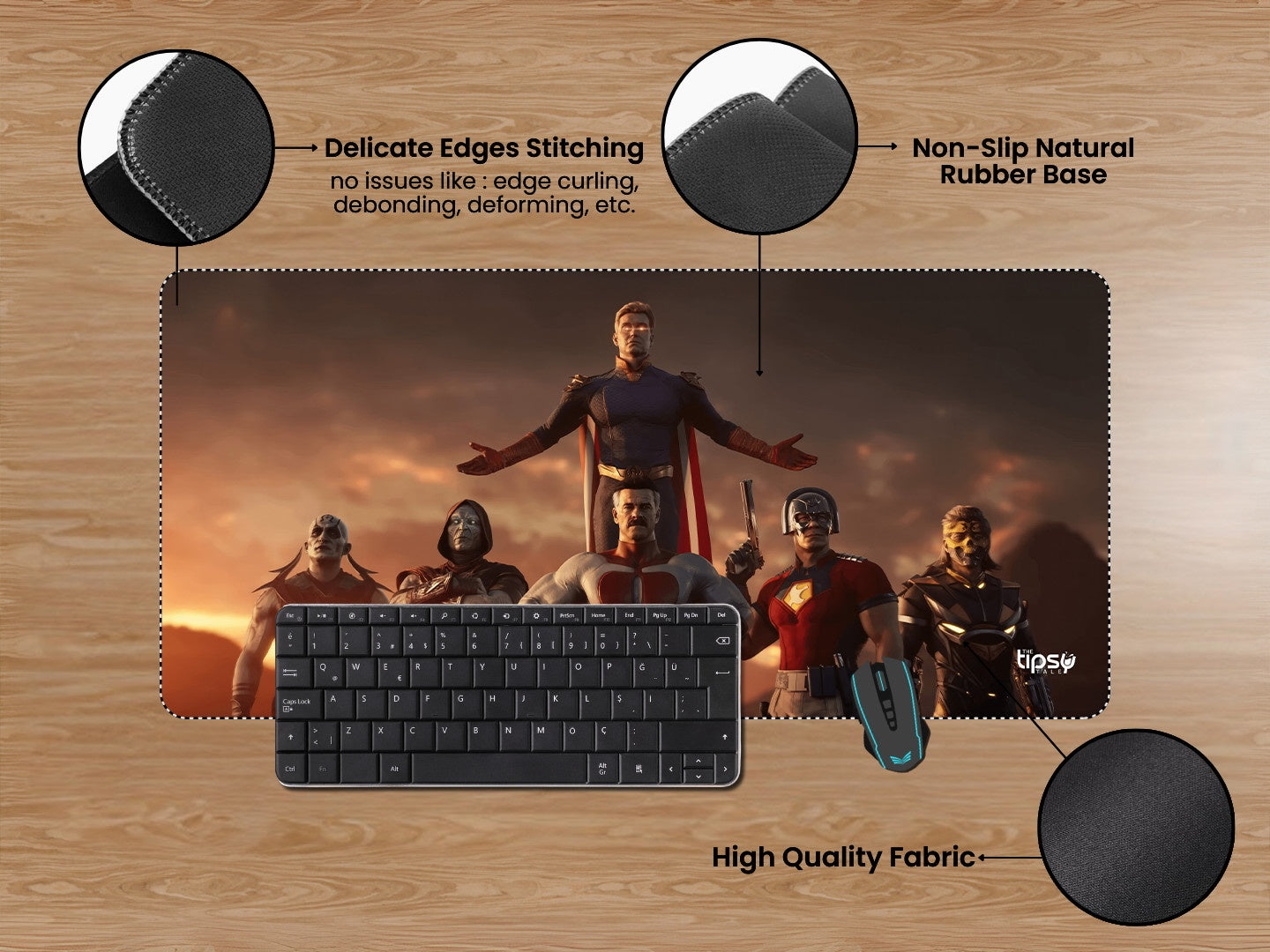 "MORTAL KOMBAT MEET UP" Gaming Mousepad Elevate Your Gaming Experience