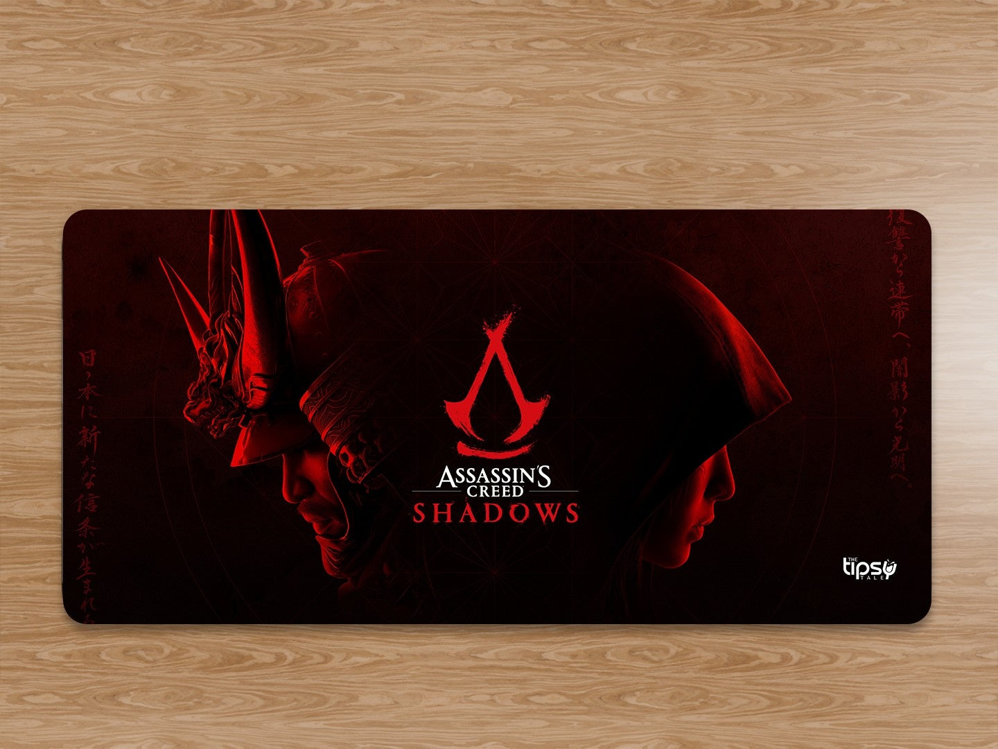 "ASSASSIN'S CREED SHADOW - YASUKE & NAOE " Gaming Mousepad Elevate Your Gaming Experience