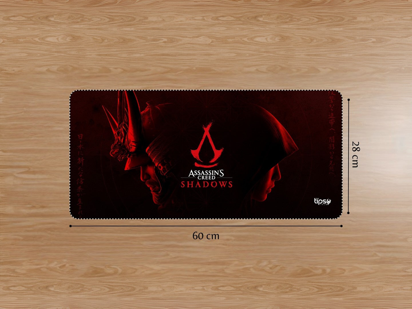 "ASSASSIN'S CREED SHADOW - YASUKE & NAOE " Gaming Mousepad Elevate Your Gaming Experience