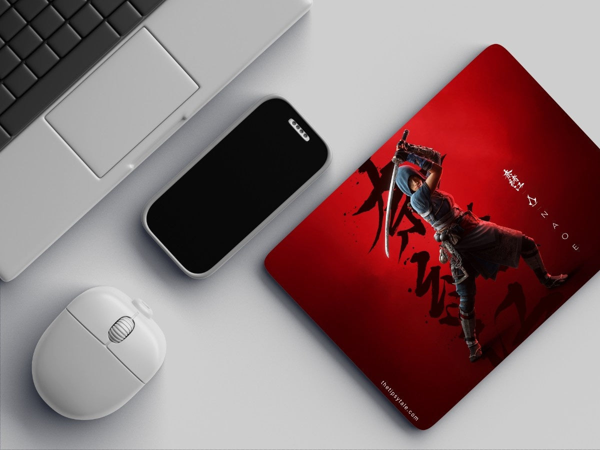 "Assassin's Creed Shadows : Naoe Gaming" Mousepad Enhance Your Workspace with Style