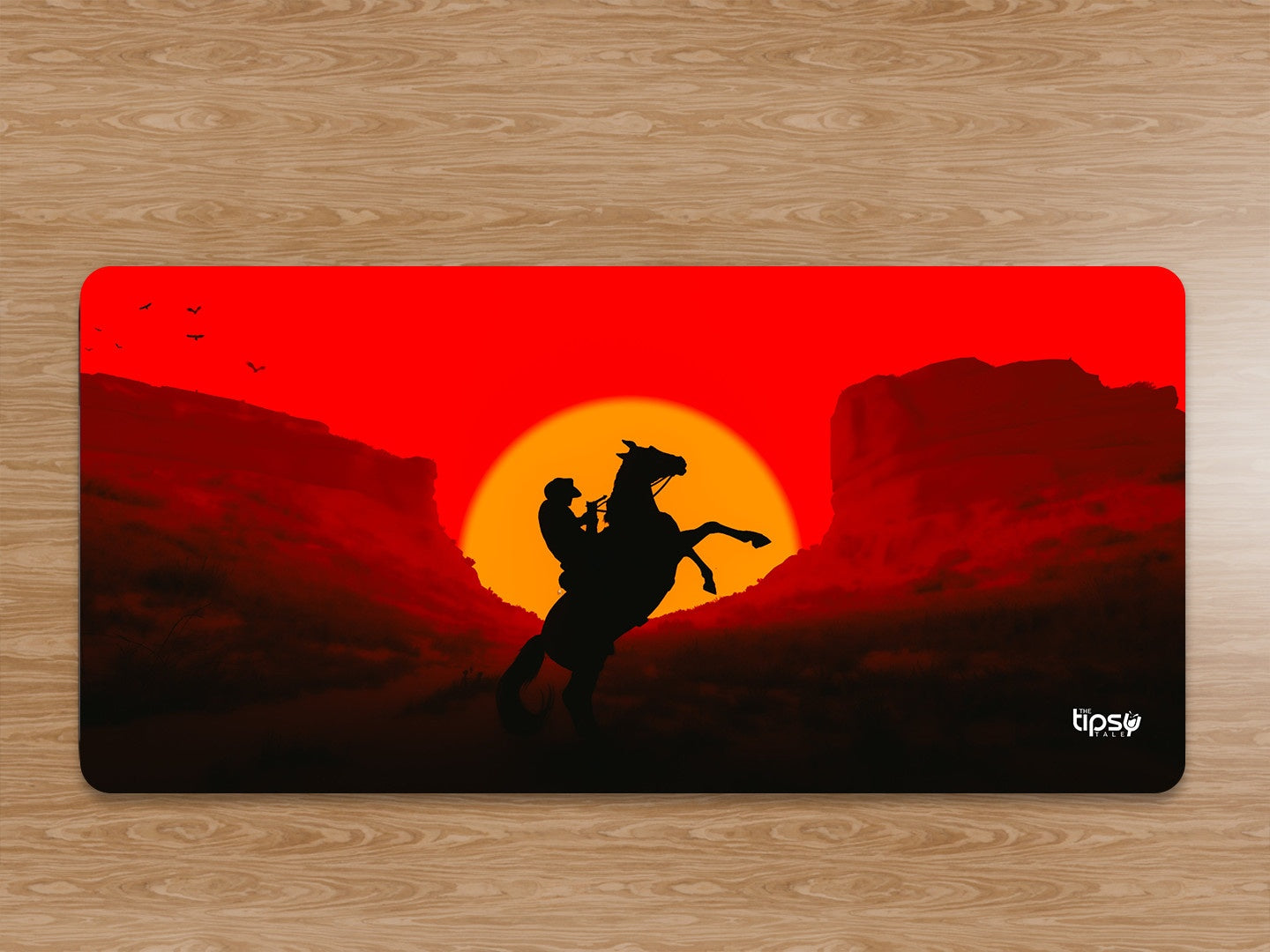 "ARTHUR MORGAN -  BOADICEA- RDR" Gaming Mousepad Elevate Your Gaming Experience