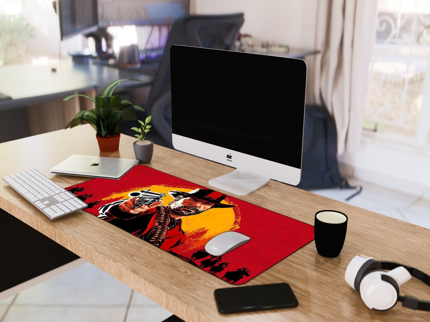 "RDR- ARTHUR MORGAN" Gaming Mousepad Elevate Your Gaming Experience