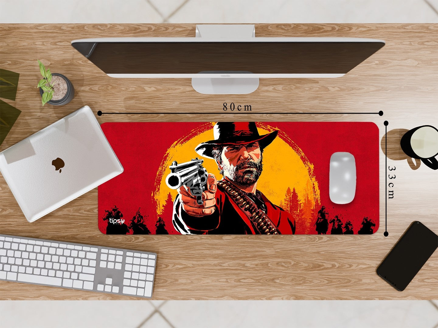 "RDR- ARTHUR MORGAN" Gaming Mousepad Elevate Your Gaming Experience