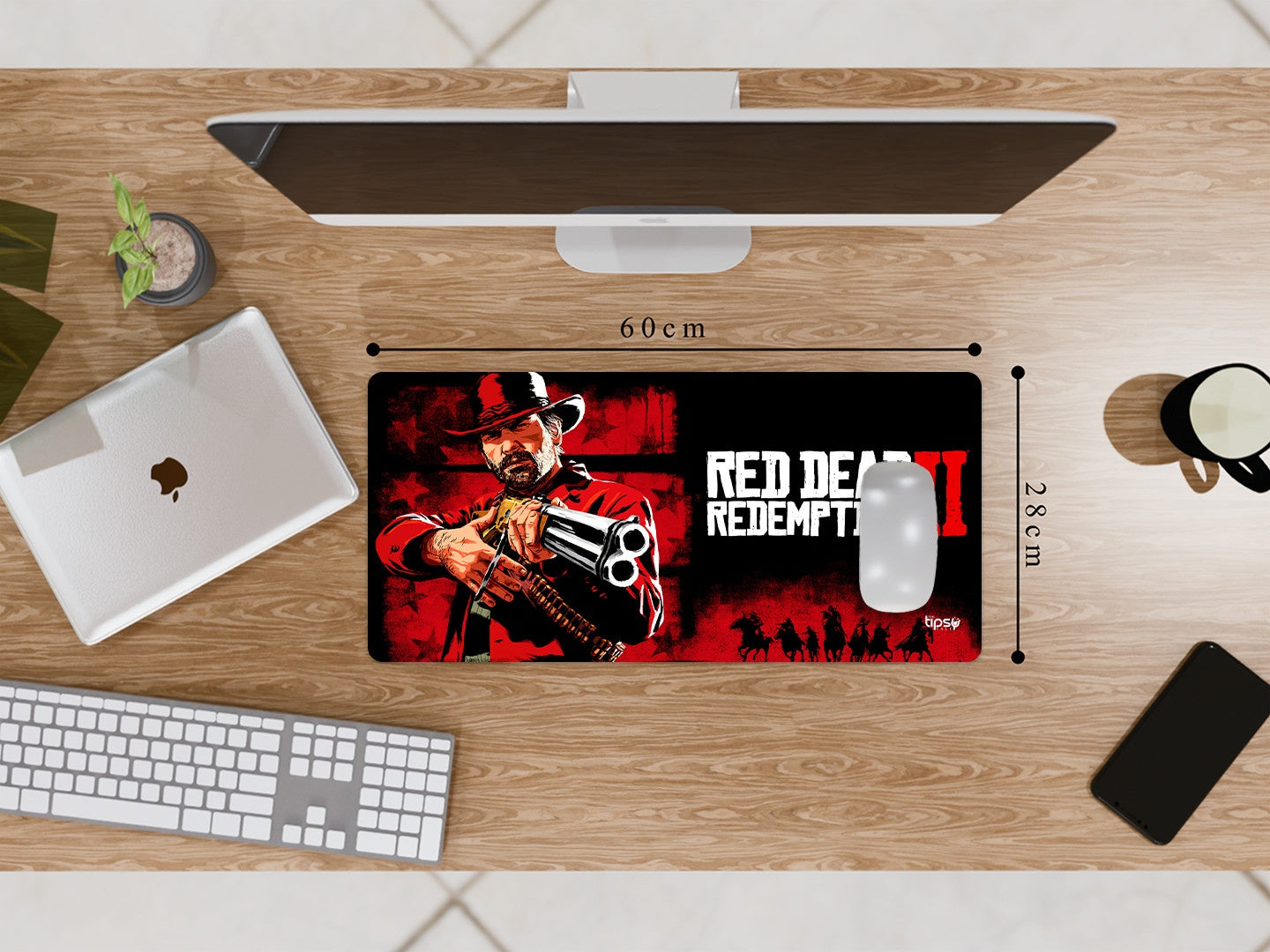 "RED DEAD REDEMPTION 2" Gaming Mousepad Elevate Your Gaming Experience