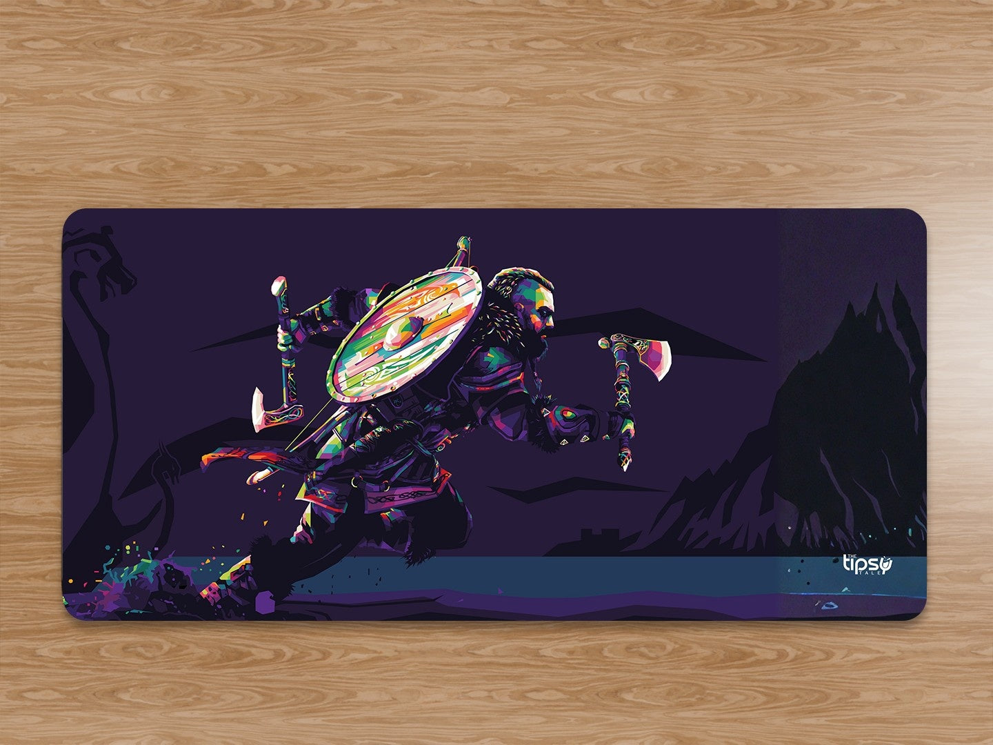 "ASSASSINS CREED VALHALLA - ART WORK" Gaming Mousepad Elevate Your Gaming Experience
