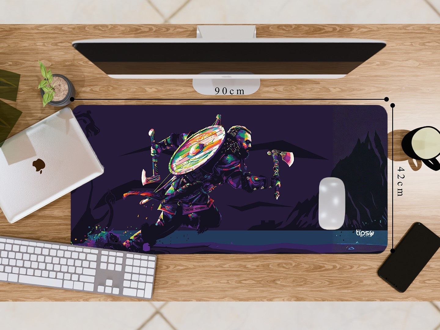 "ASSASSINS CREED VALHALLA - ART WORK" Gaming Mousepad Elevate Your Gaming Experience