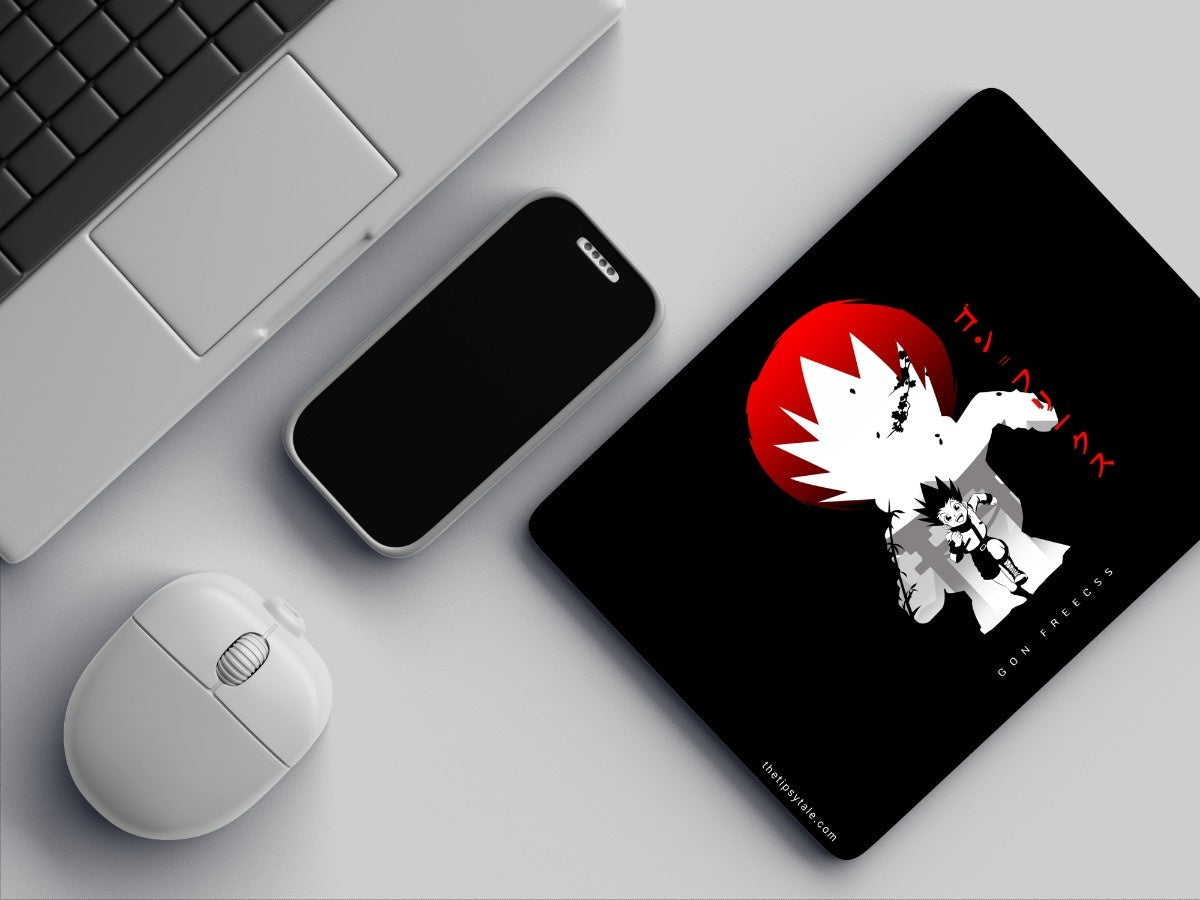 "Gon Freecss : Hunter X Hunter Anime" Mousepad Enhance Your Workspace with Style