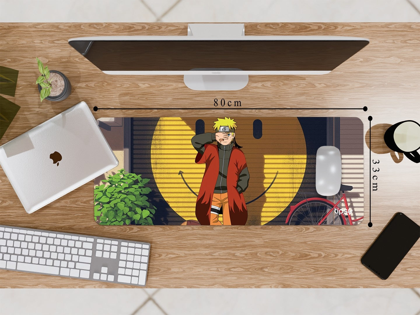 "NARUTO -AESTHETIC BACKGROUND" Gaming Mousepad Elevate Your Gaming Experience