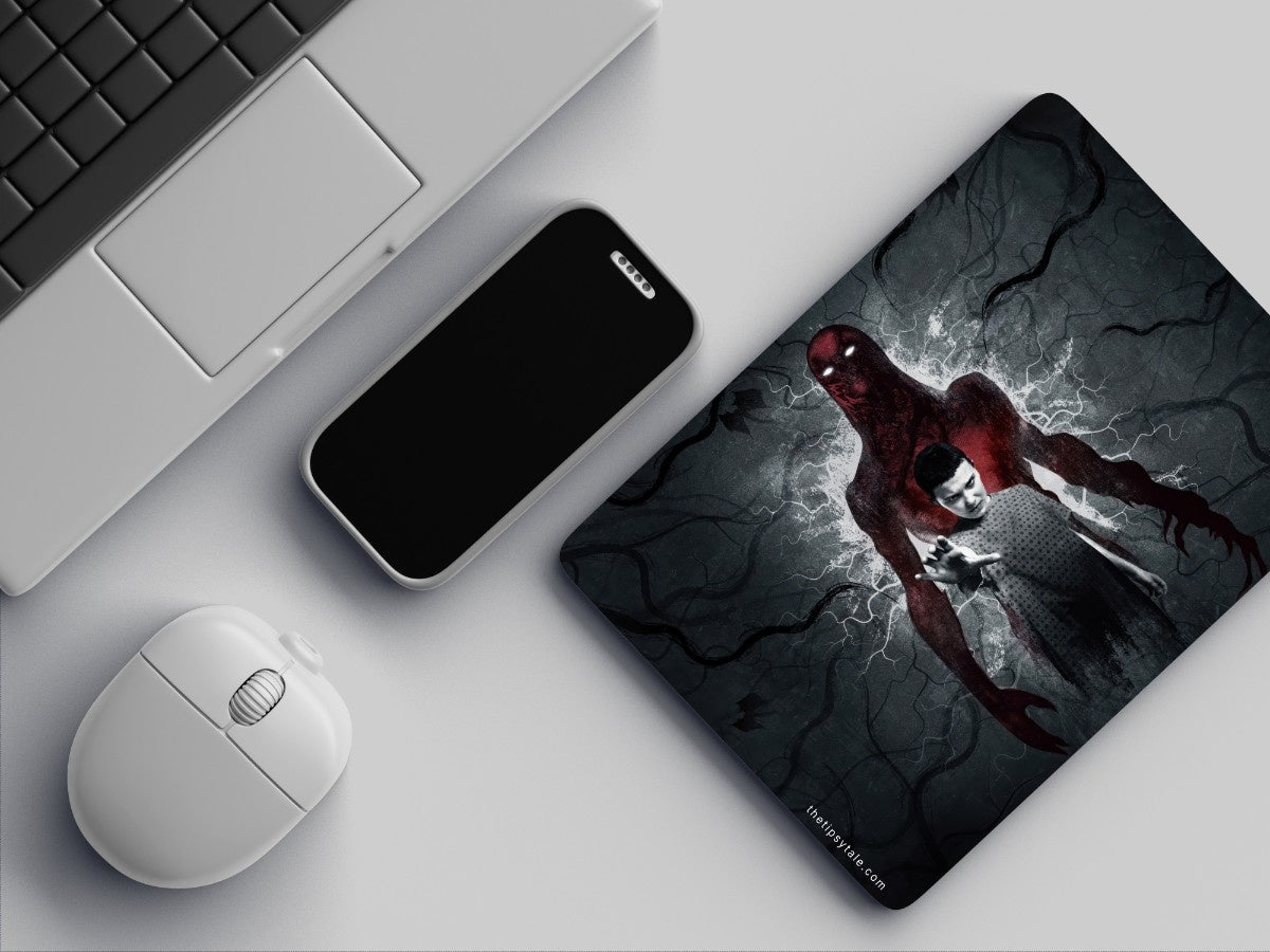 "Eleven vs Vecna: Stranger Things" Mousepad Enhance Your Workspace with Style