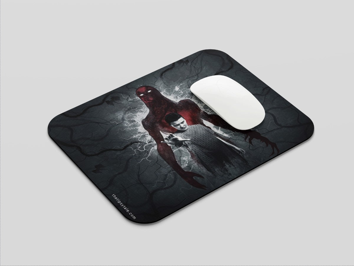 "Eleven vs Vecna: Stranger Things" Mousepad Enhance Your Workspace with Style