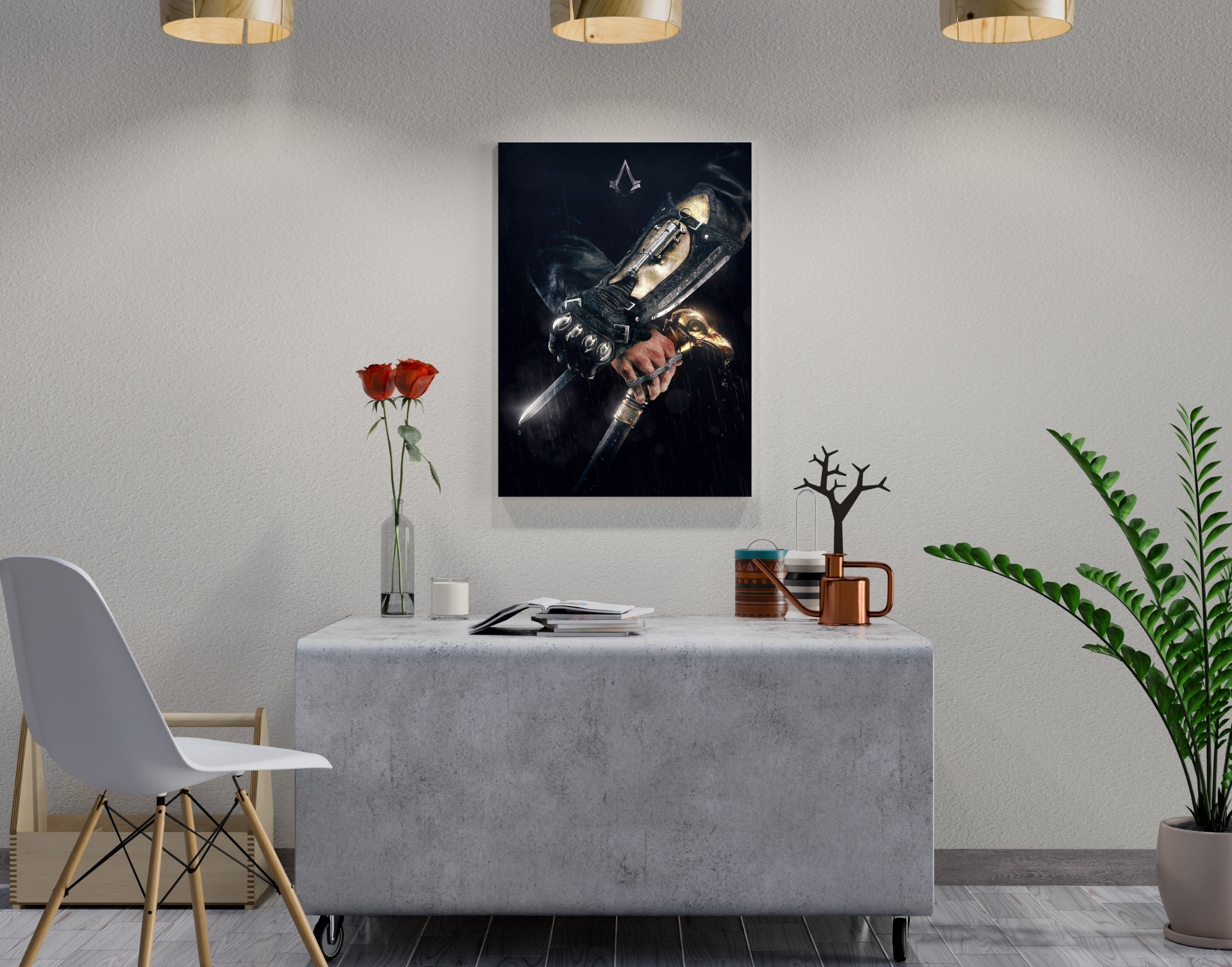 "Assassin's Creed: Xbox Series"- Shiny & Sturdy Metallic Poster  Art That Pops & Sticks (Literally!)
