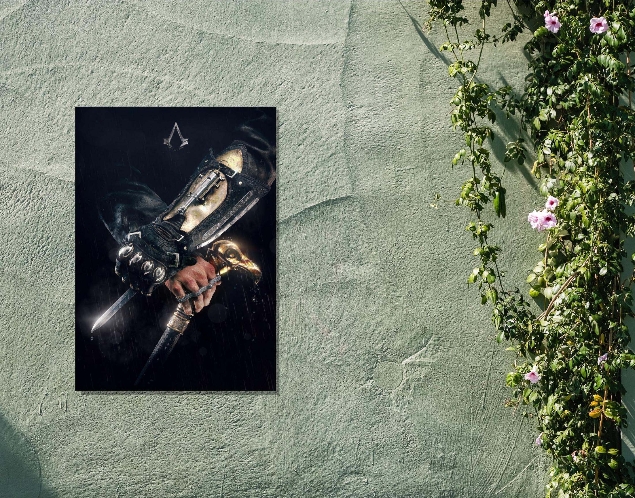 "Assassin's Creed: Xbox Series"- Shiny & Sturdy Metallic Poster  Art That Pops & Sticks (Literally!)