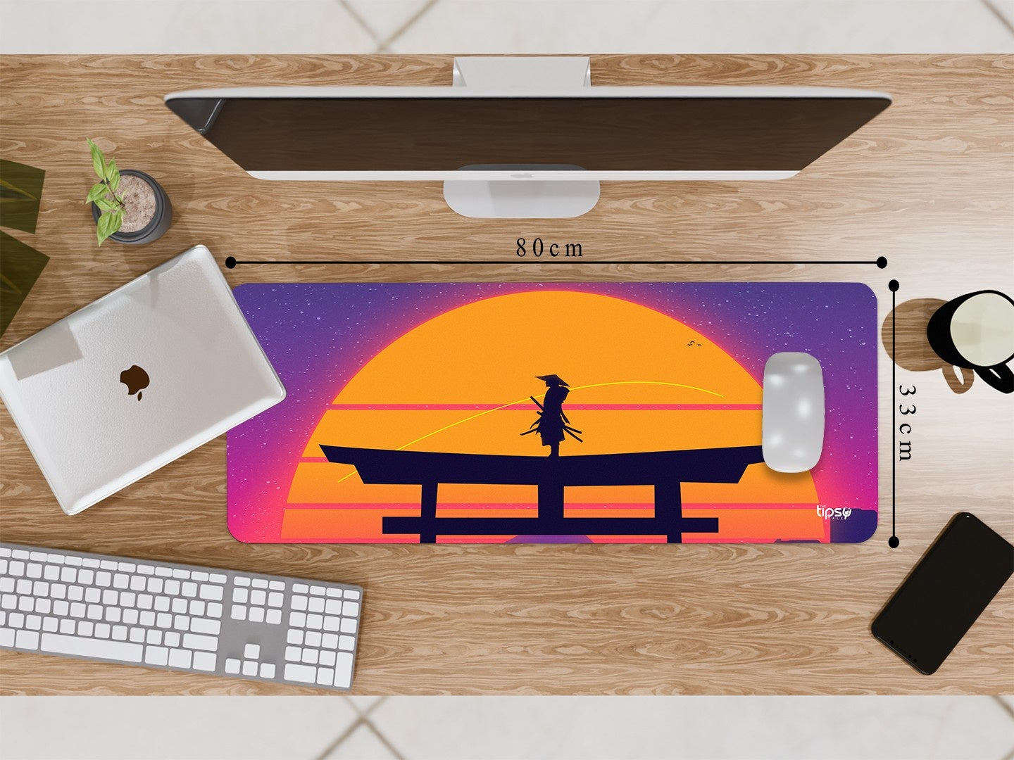 "SAMURAI TORII GATE" Gaming Mousepad Elevate Your Gaming Experience