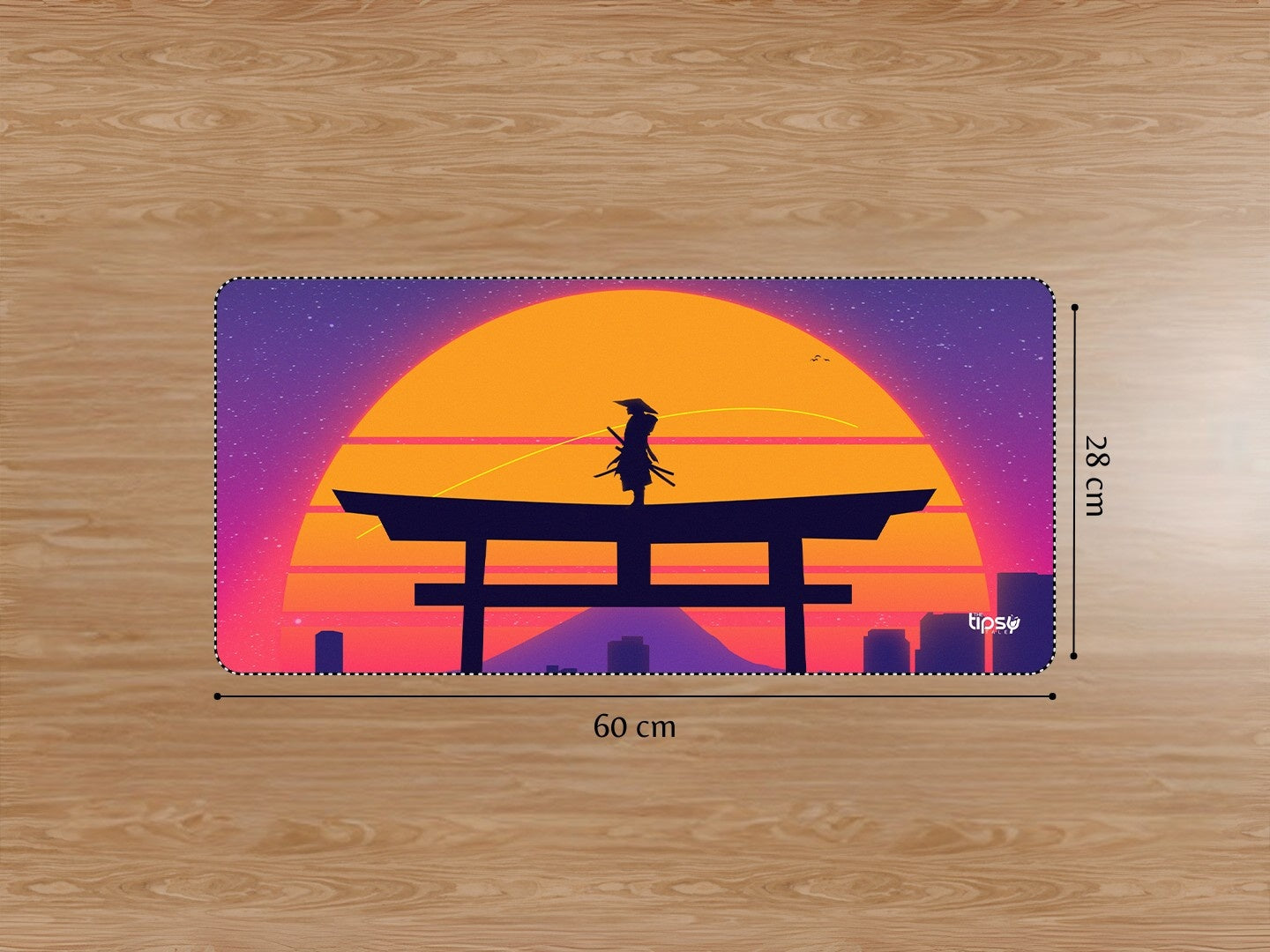 "SAMURAI TORII GATE" Gaming Mousepad Elevate Your Gaming Experience