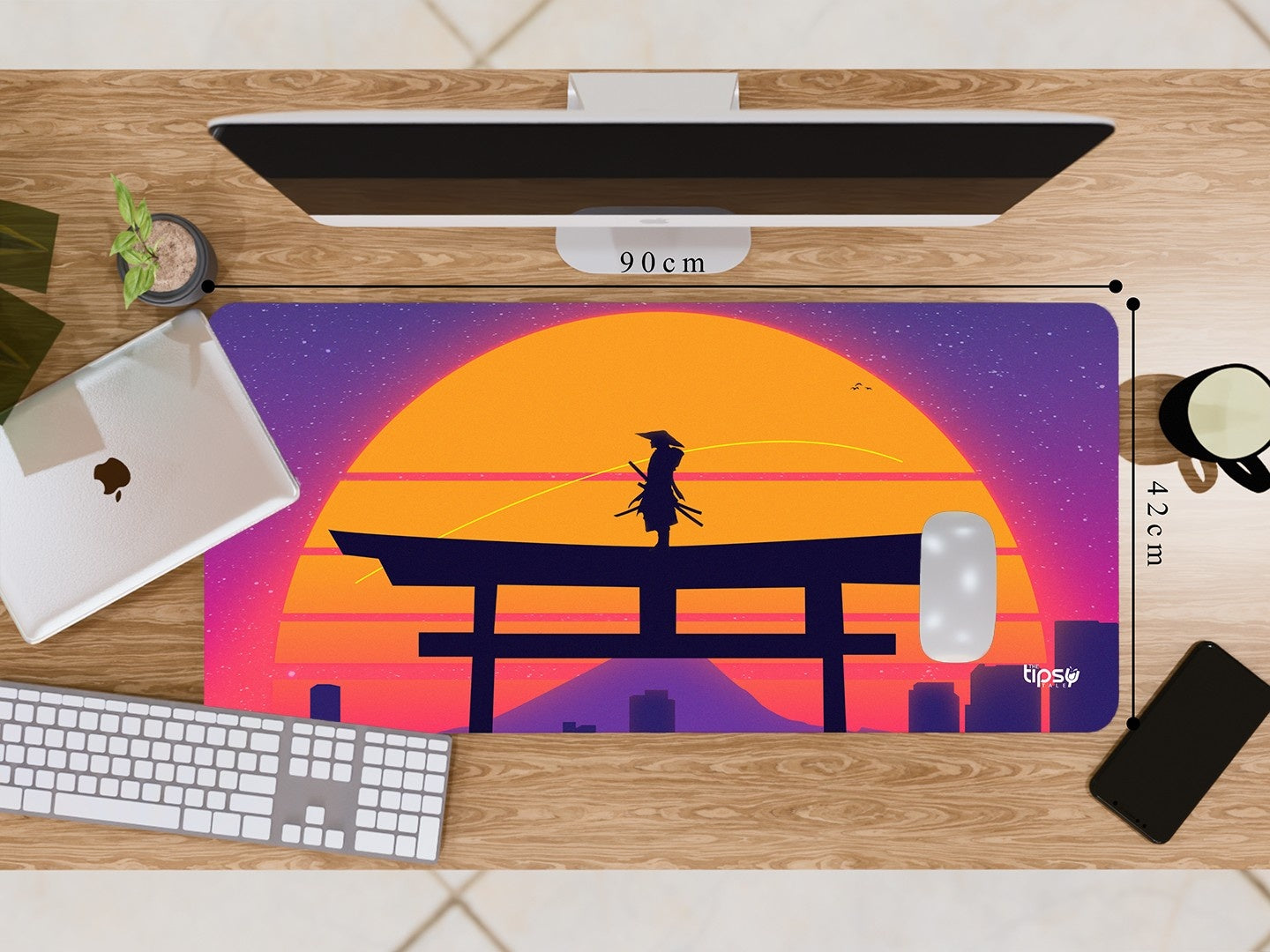 "SAMURAI TORII GATE" Gaming Mousepad Elevate Your Gaming Experience