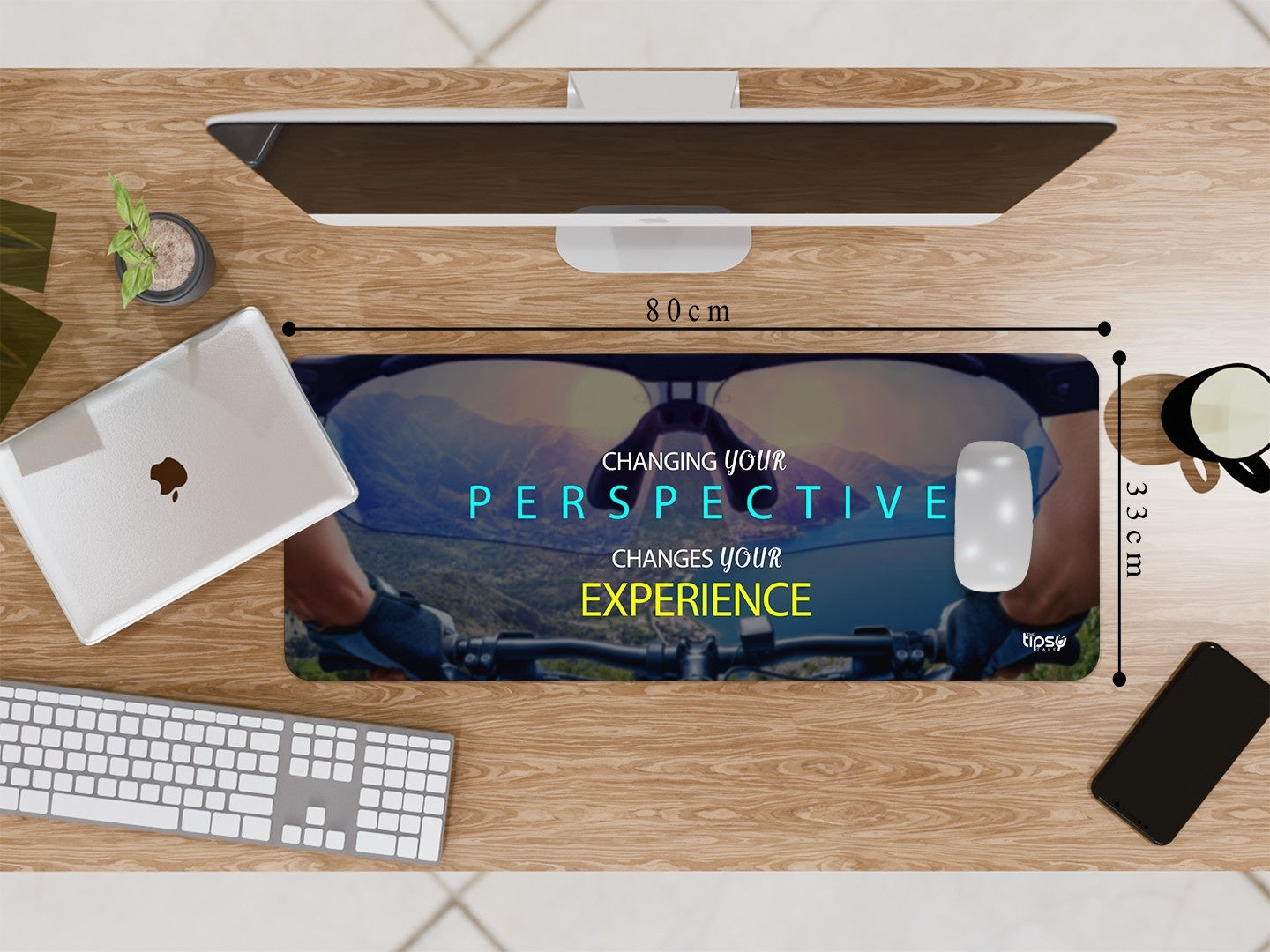 "MOTIVATIONAL QUOTE" Gaming Mousepad Elevate Your Gaming Experience