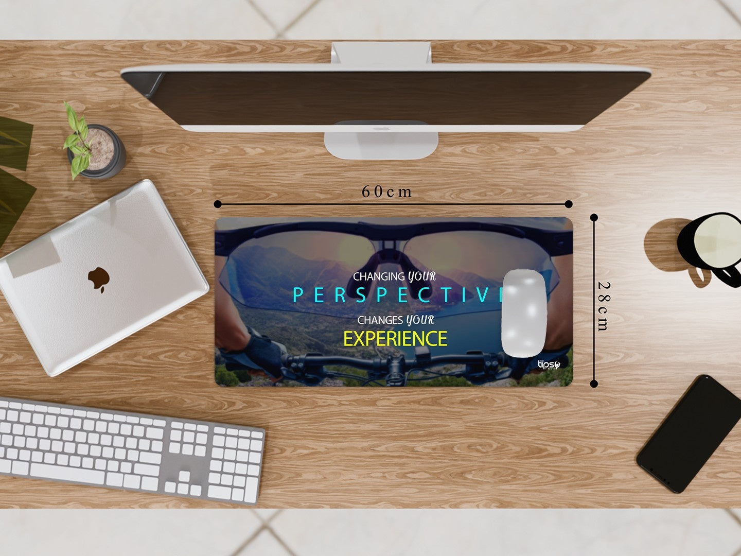 "MOTIVATIONAL QUOTE" Gaming Mousepad Elevate Your Gaming Experience