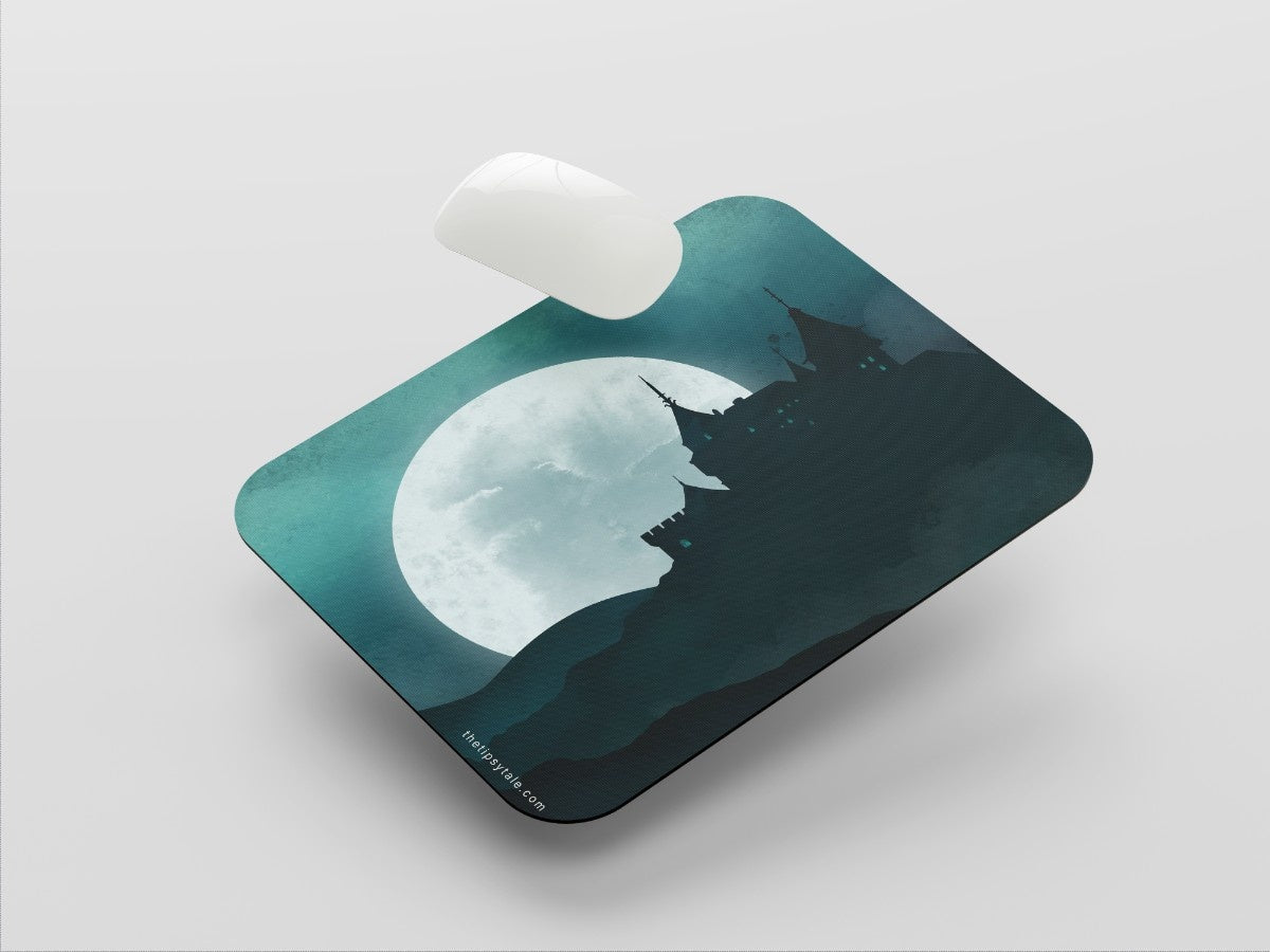 "Mid Night Blues" Mousepad Enhance Your Workspace with Style