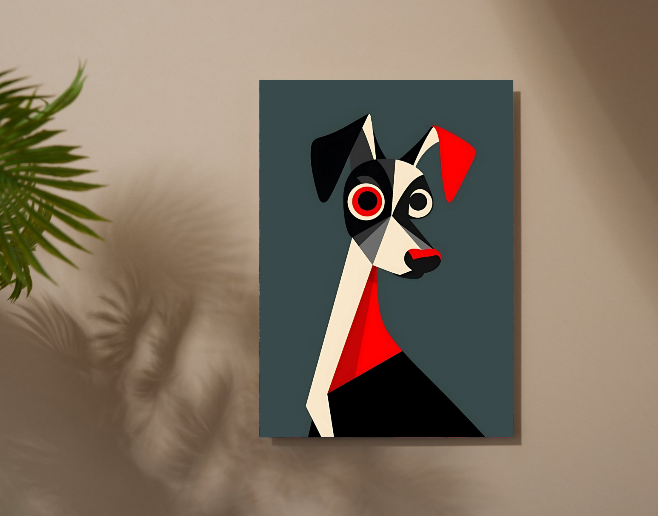 "Bull in The Wild"- Shiny & Sturdy Metallic Poster  Art That Pops & Sticks