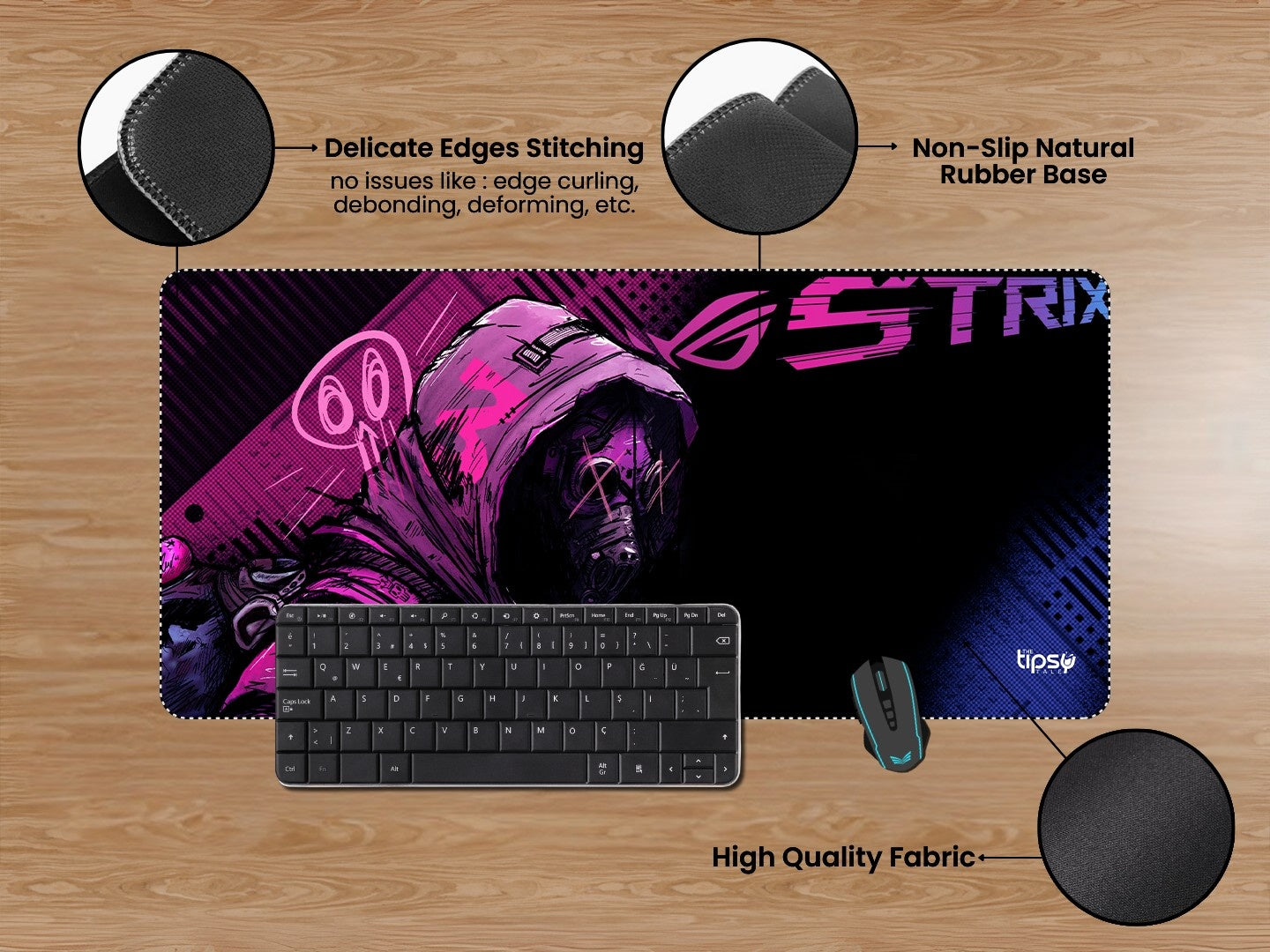 "ASUS ROG STRIX" Gaming Mousepad Elevate Your Gaming Experience