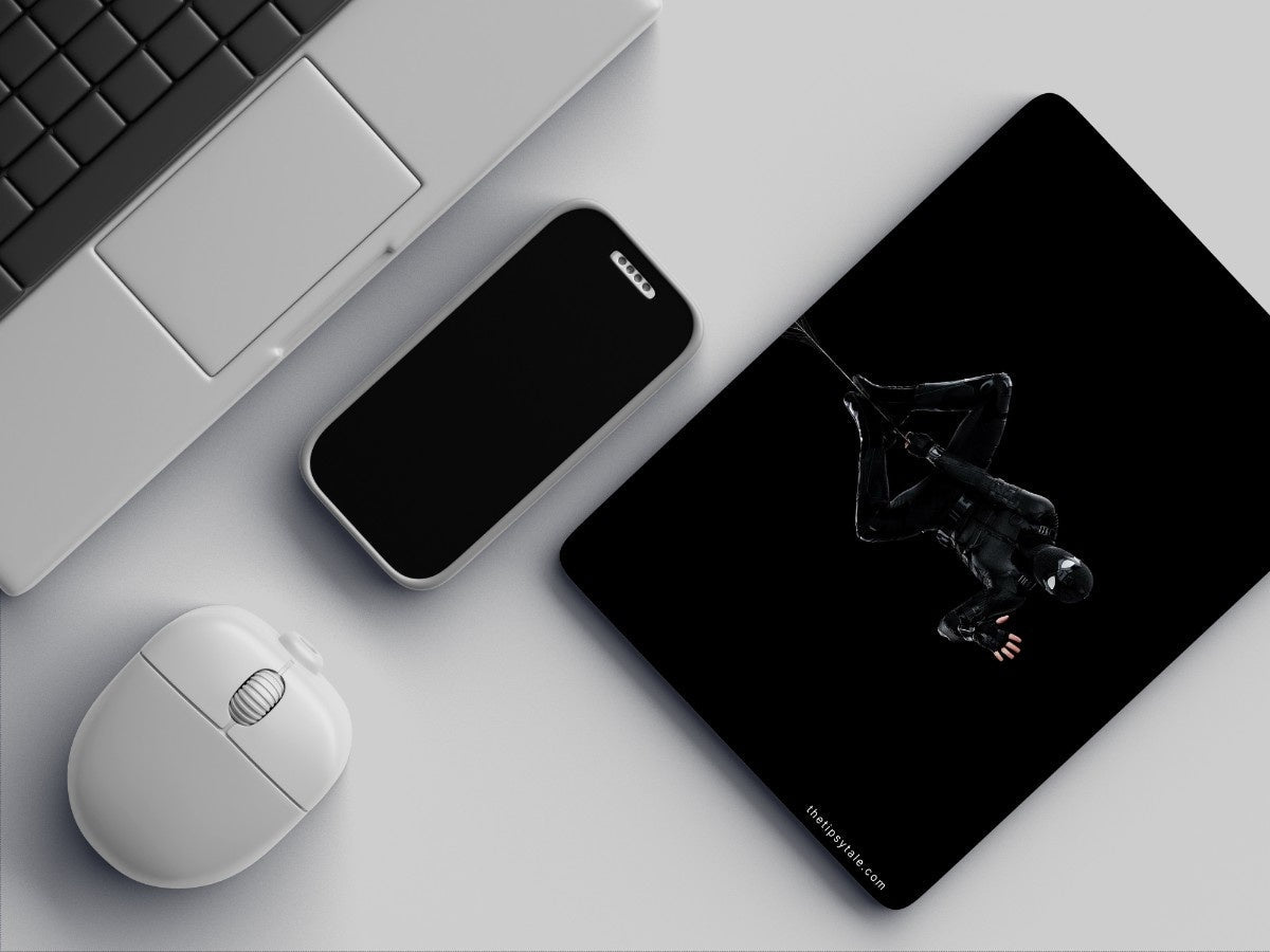 "SPIDER MAN- BLACK SUIT" Mousepad Enhance Your Workspace with Style