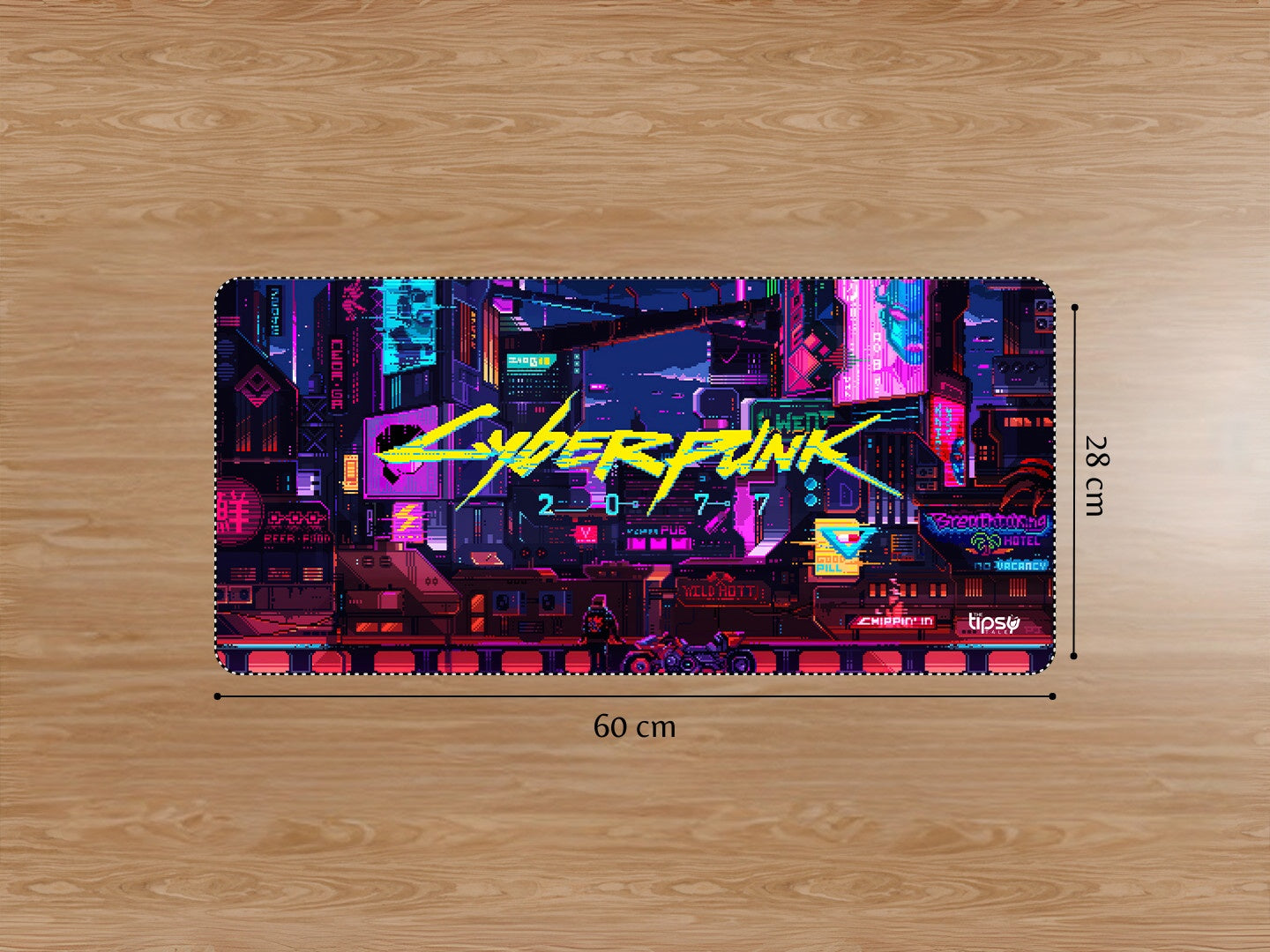 "CYBERPUNK 2077 pixelated" Gaming Mousepad Elevate Your Gaming Experience