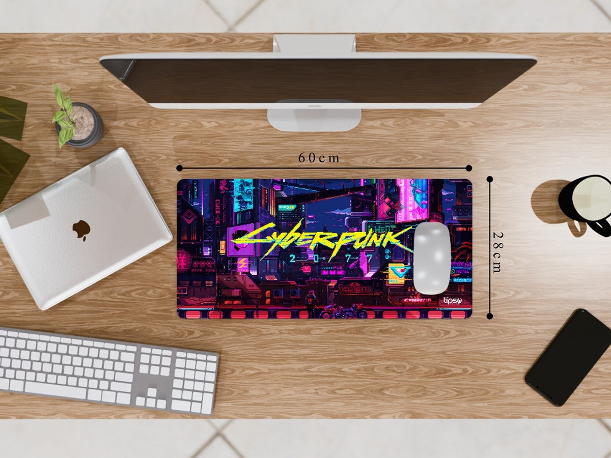 "CYBERPUNK 2077 pixelated" Gaming Mousepad Elevate Your Gaming Experience