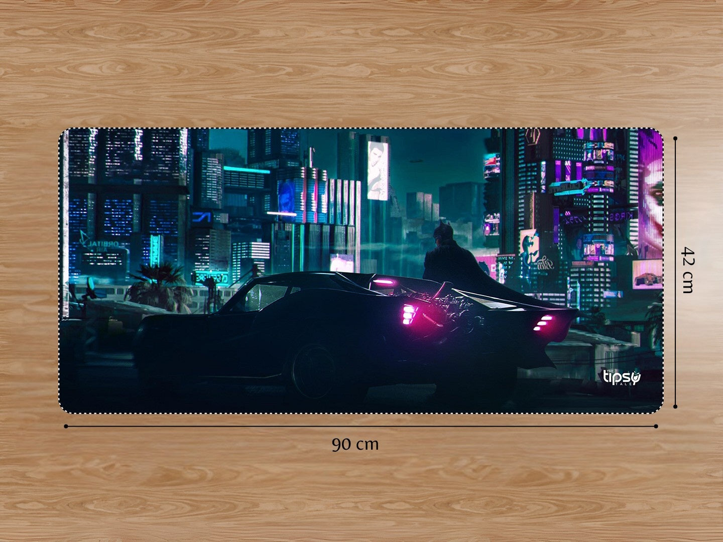 "GOTHAM CITY NEEDS YOU  BATMAN" Gaming Mousepad Elevate Your Gaming Experience
