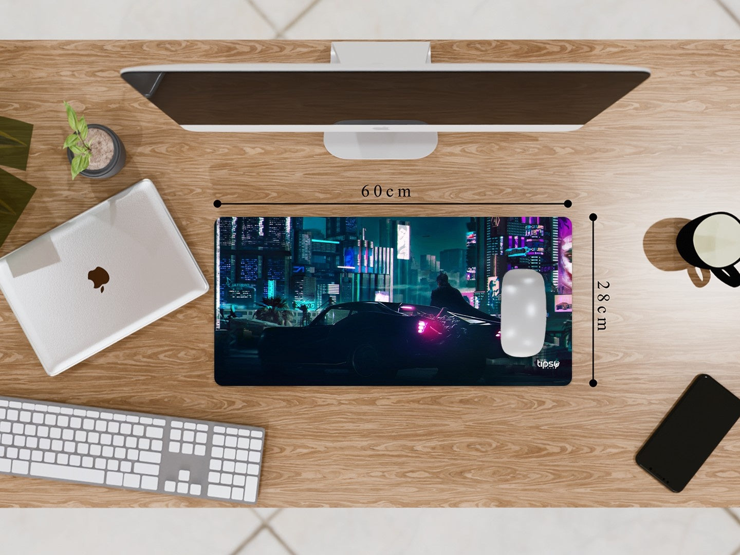 "GOTHAM CITY NEEDS YOU  BATMAN" Gaming Mousepad Elevate Your Gaming Experience