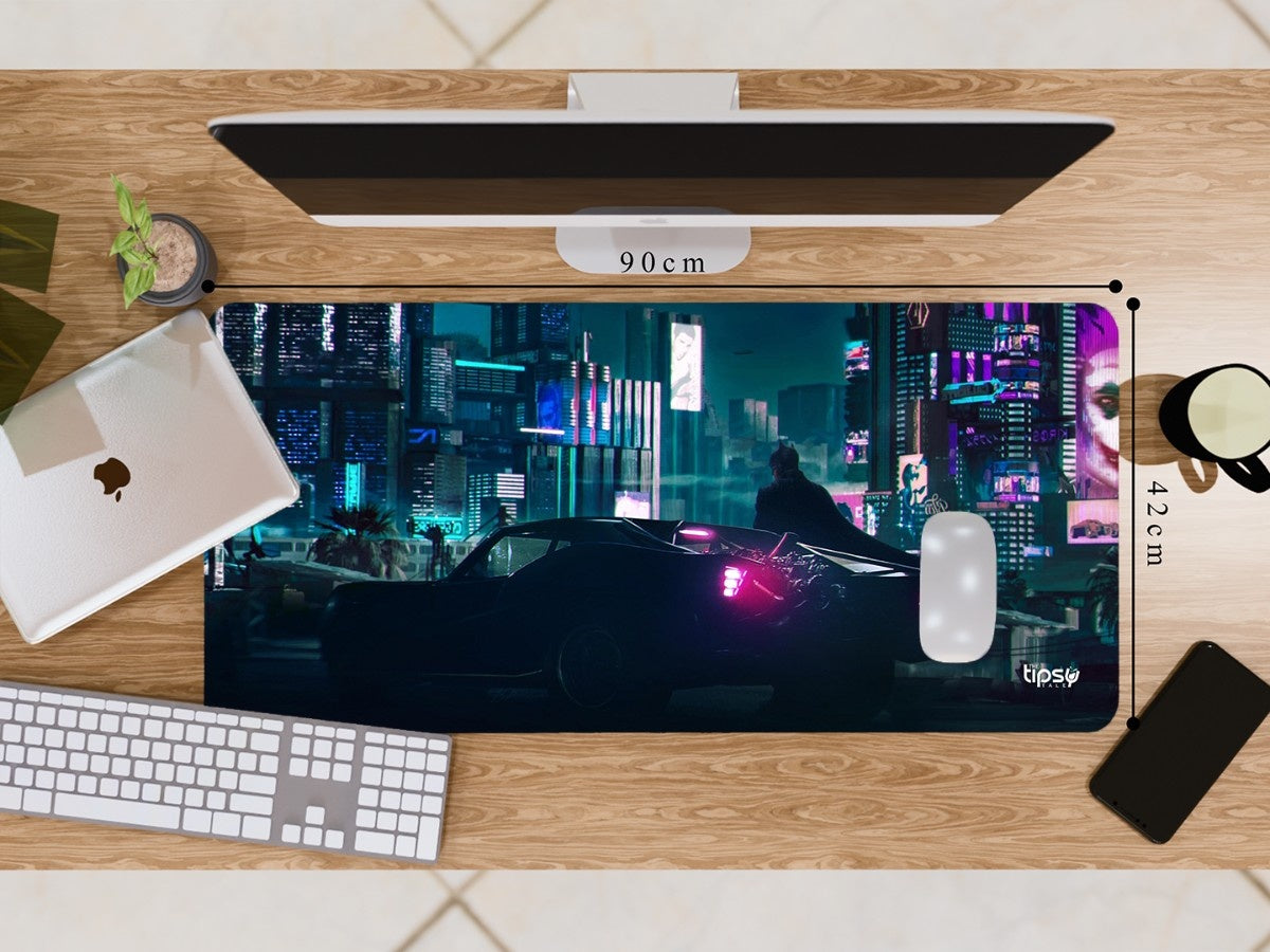 "GOTHAM CITY NEEDS YOU  BATMAN" Gaming Mousepad Elevate Your Gaming Experience