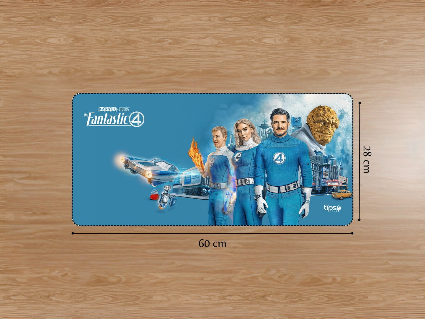 "FANTASTIC 4" Gaming Mousepad Elevate Your Gaming Experience