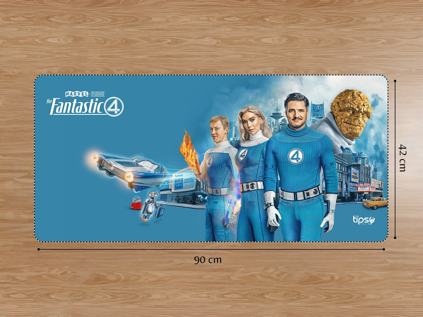 "FANTASTIC 4" Gaming Mousepad Elevate Your Gaming Experience