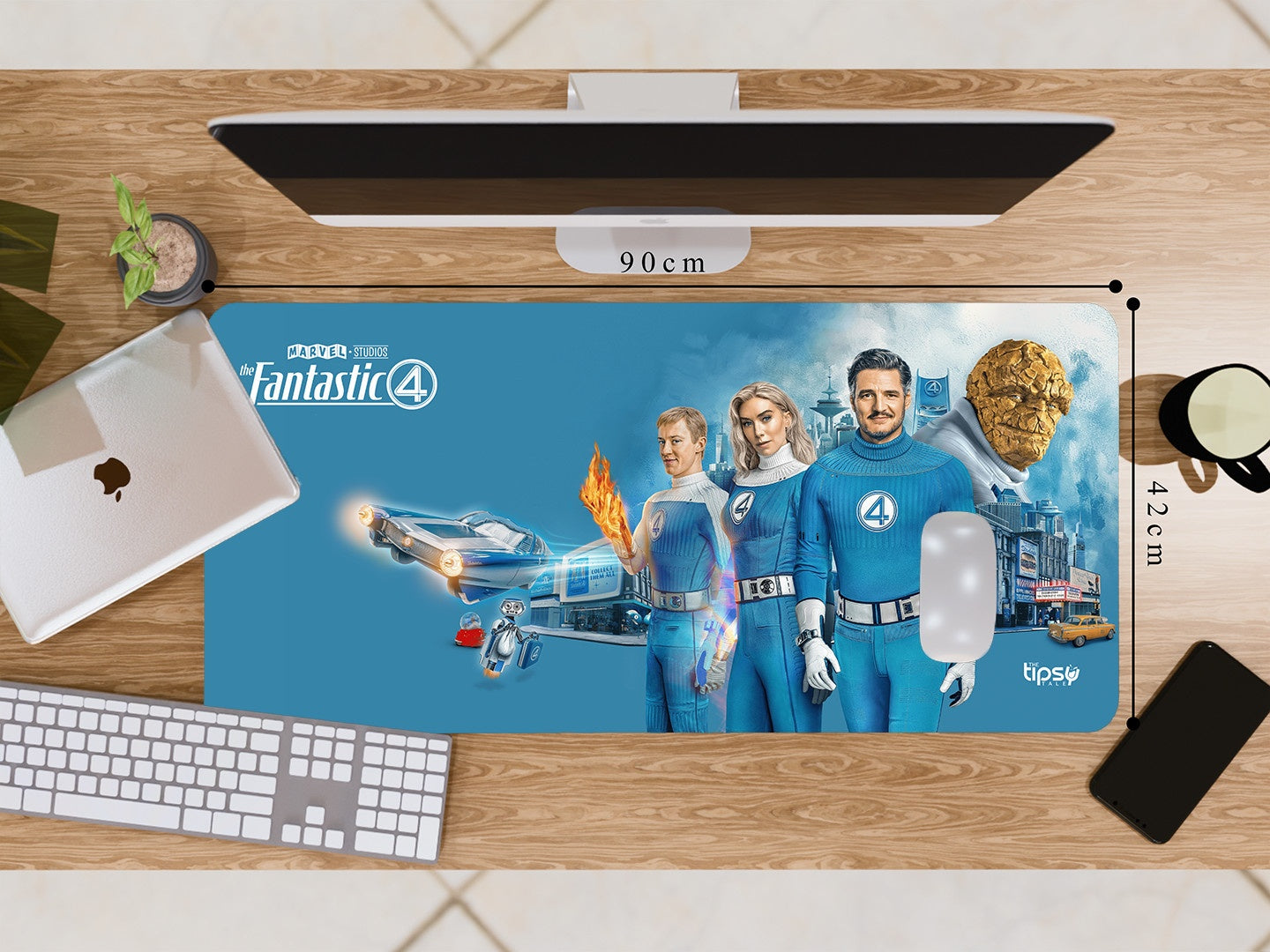 "FANTASTIC 4" Gaming Mousepad Elevate Your Gaming Experience