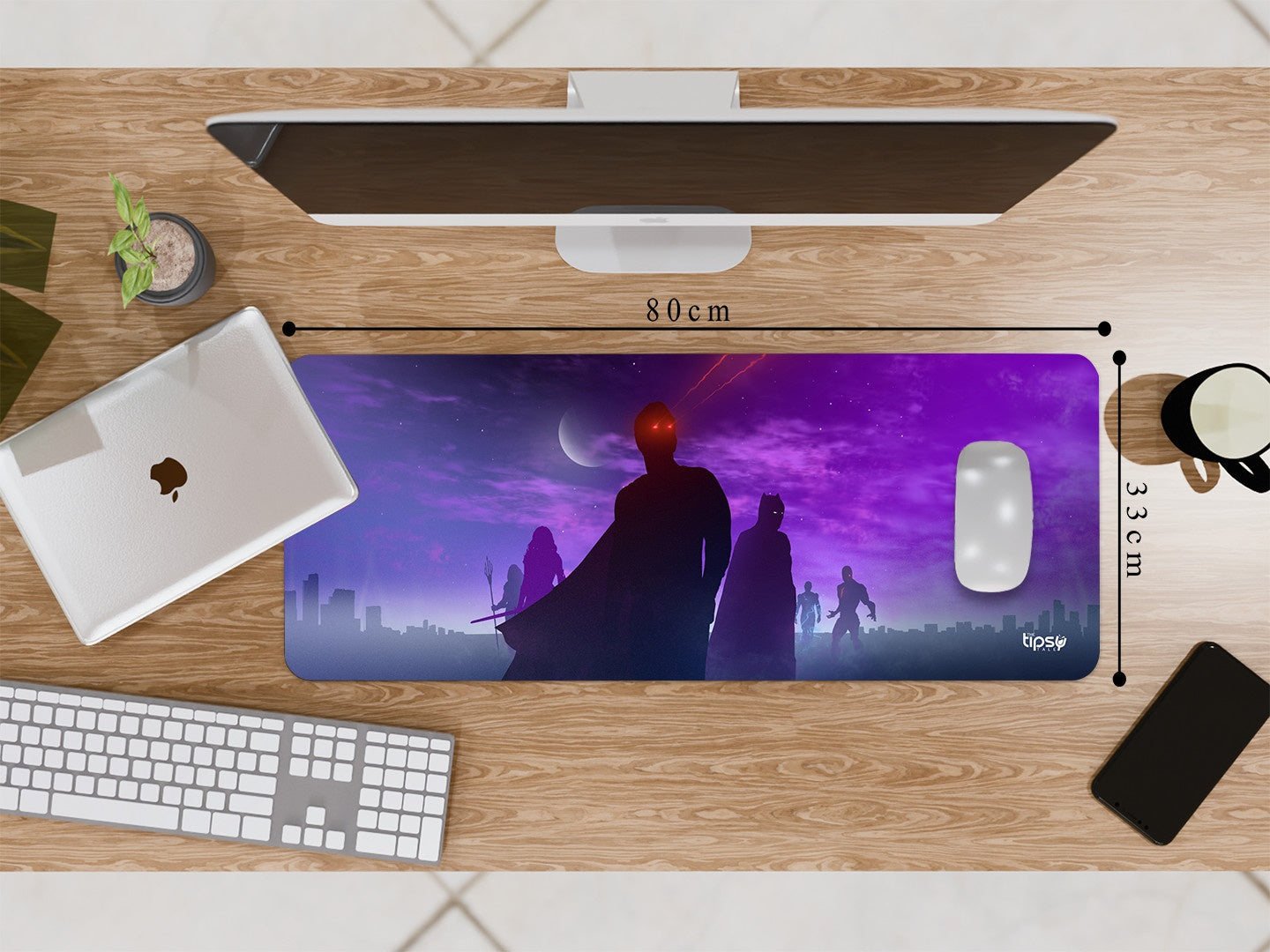 "OG JUSTICE LEAGUE - DC" Gaming Mousepad Elevate Your Gaming Experience