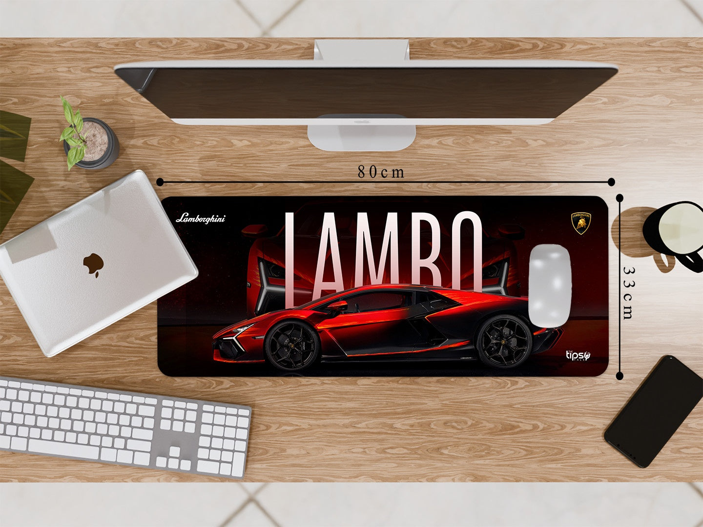 "LAMBO REVUELTO" Gaming Mousepad Elevate Your Gaming Experience