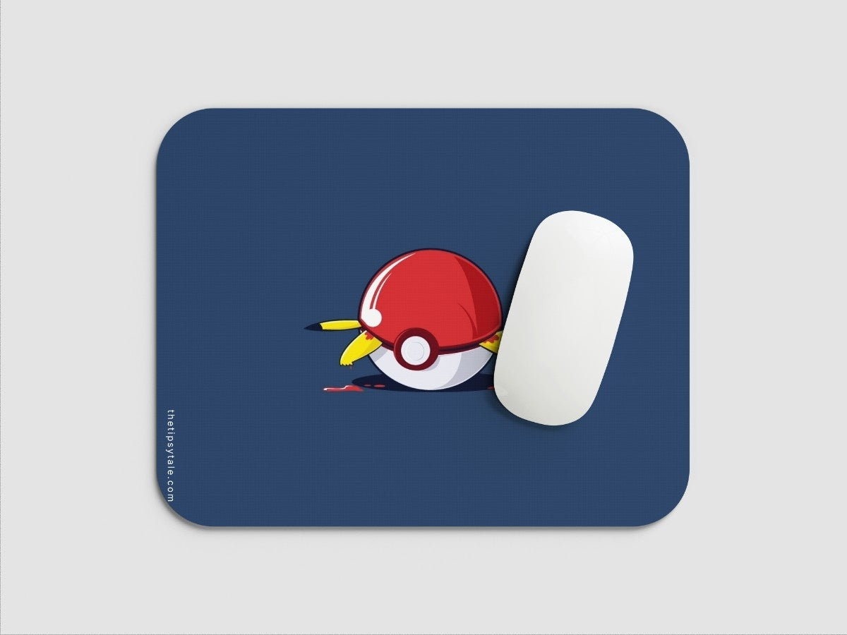 "Pokéball : Pikachu" Mousepad Enhance Your Workspace with Style