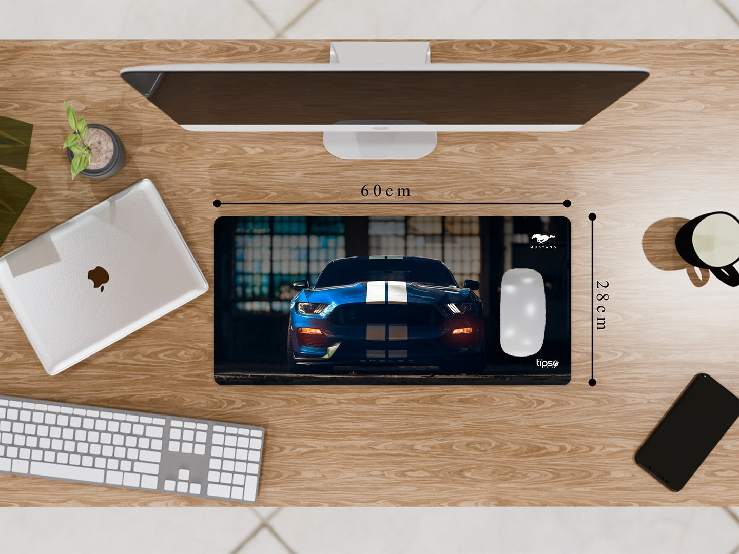 "SHELBY GT350 - FORD" Gaming Mousepad Elevate Your Gaming Experience