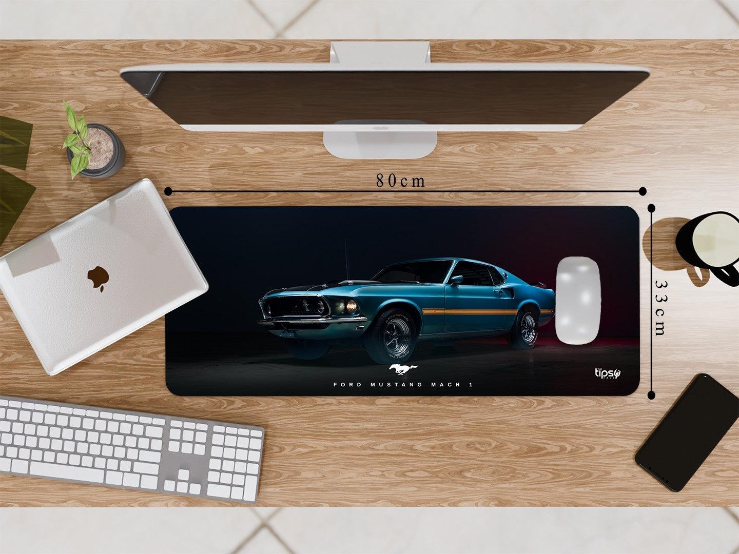 "FORD MUSTANG MACH 1" Gaming Mousepad Elevate Your Gaming Experience
