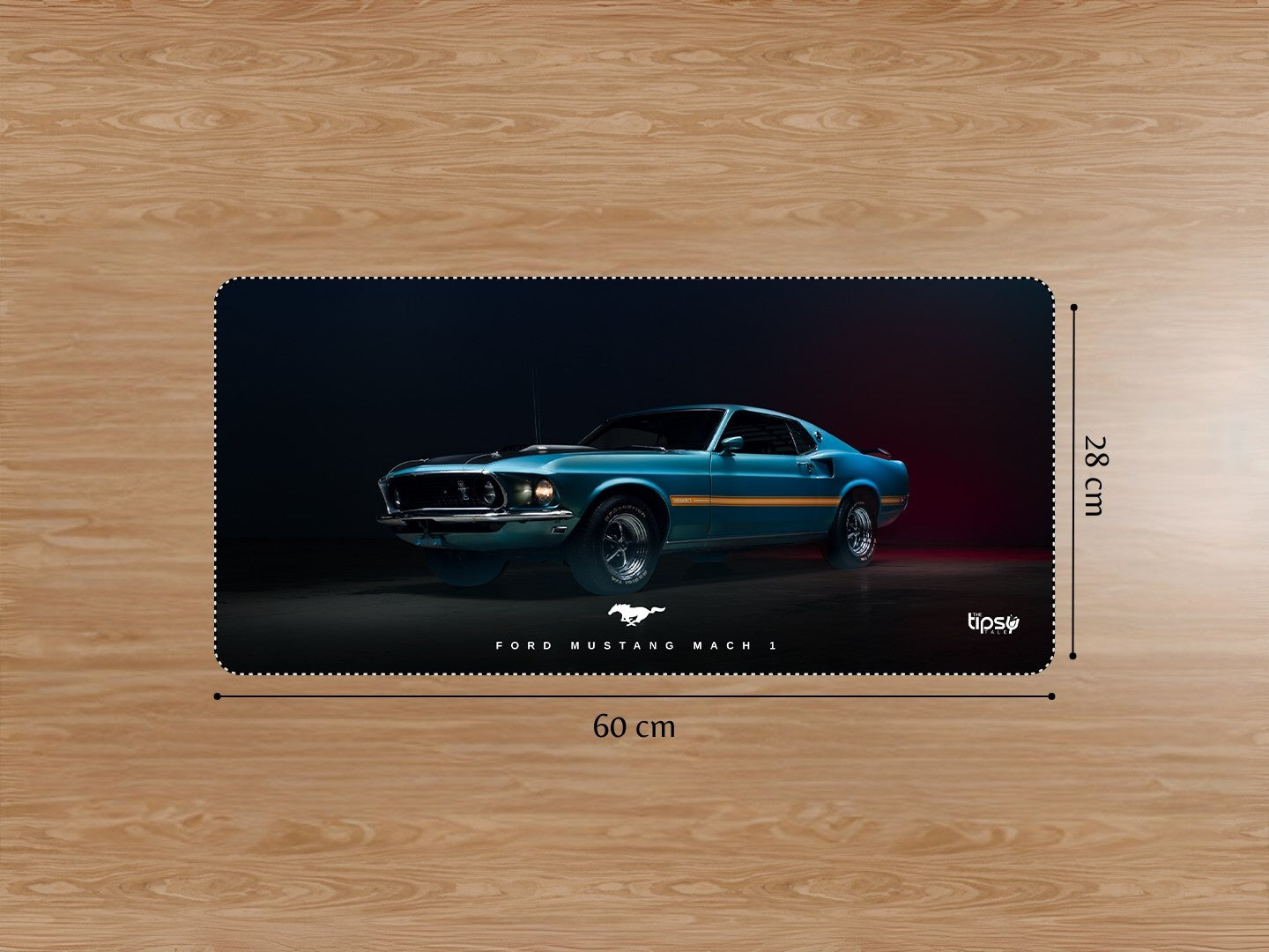 "FORD MUSTANG MACH 1" Gaming Mousepad Elevate Your Gaming Experience