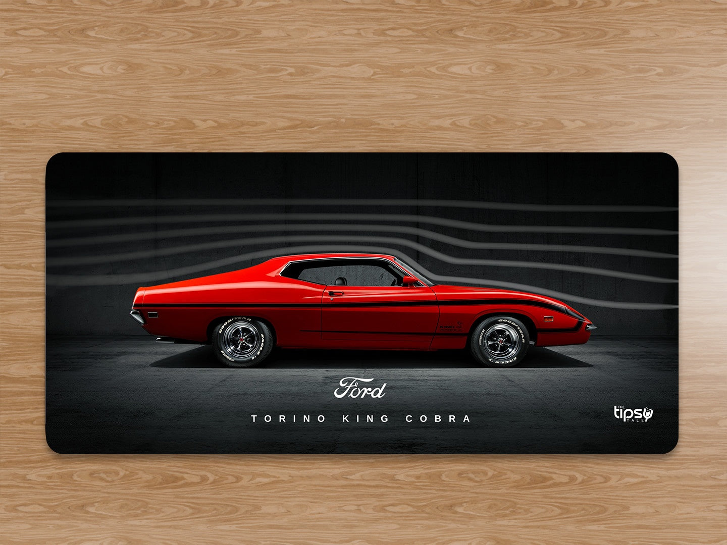 "1970 Ford Torino King Cobra" Gaming Mousepad Elevate Your Gaming Experience