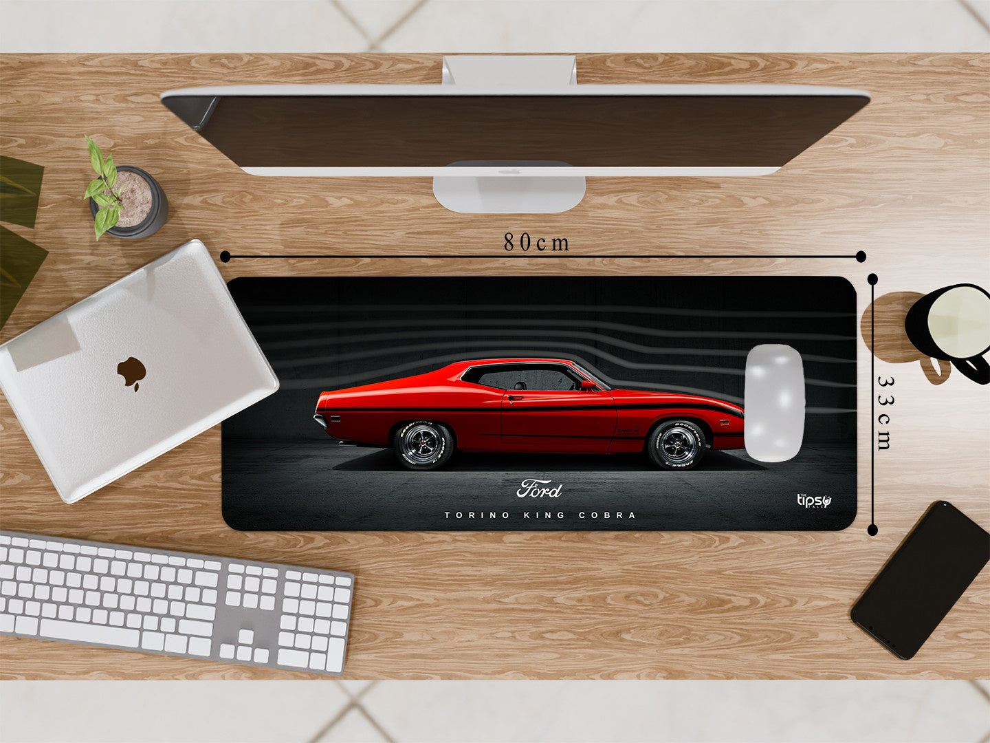 "1970 Ford Torino King Cobra" Gaming Mousepad Elevate Your Gaming Experience