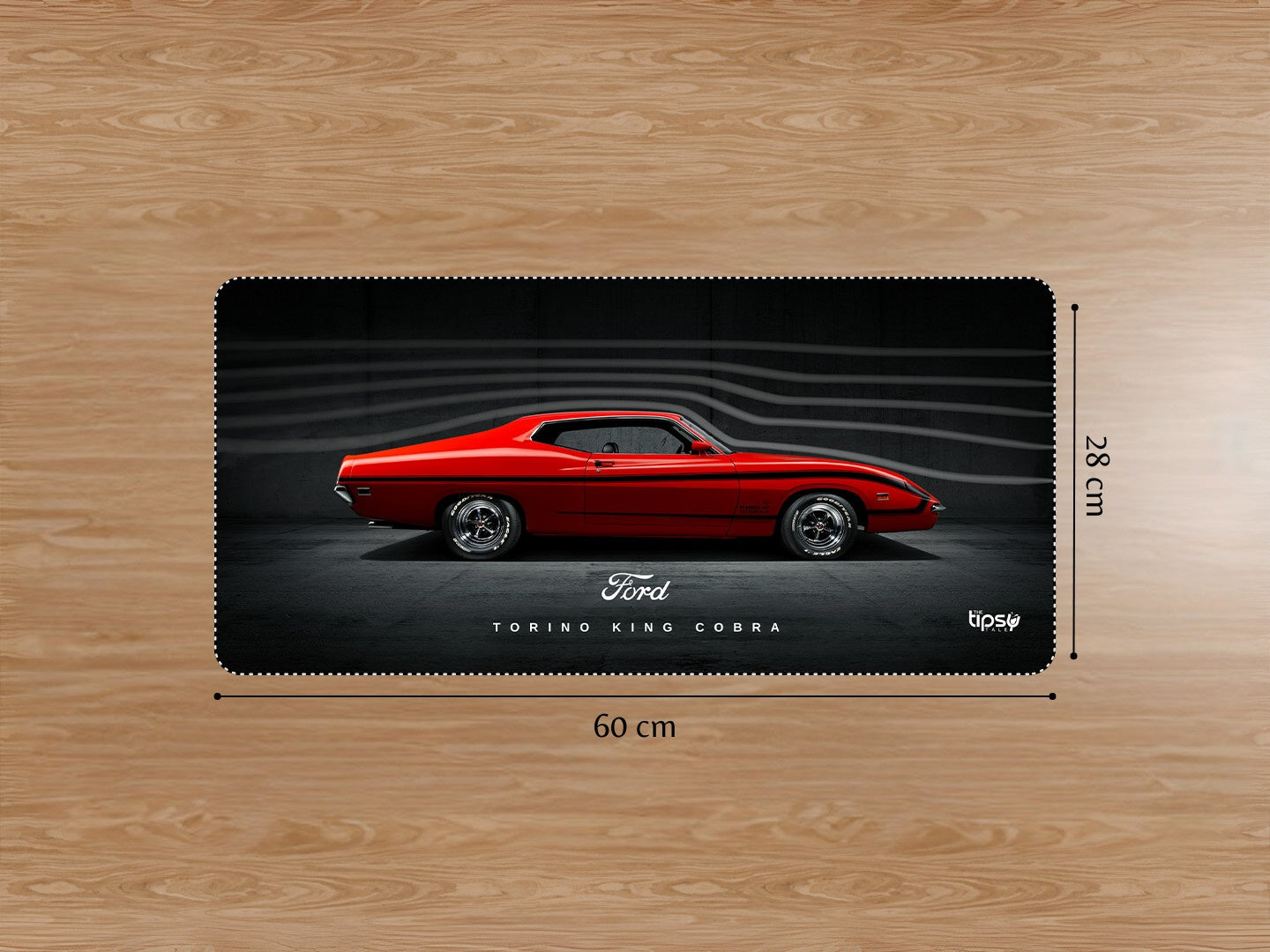 "1970 Ford Torino King Cobra" Gaming Mousepad Elevate Your Gaming Experience