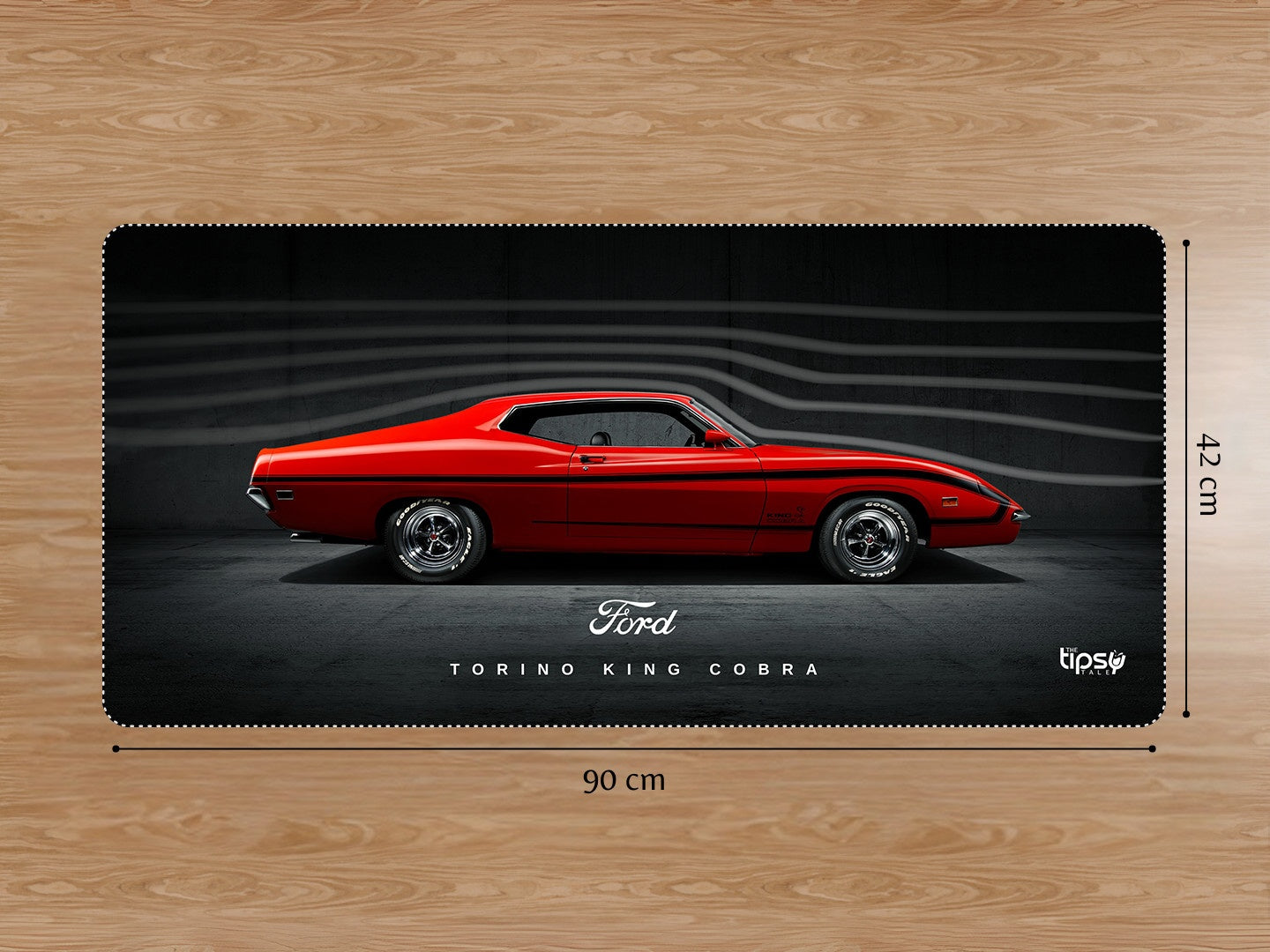 "1970 Ford Torino King Cobra" Gaming Mousepad Elevate Your Gaming Experience
