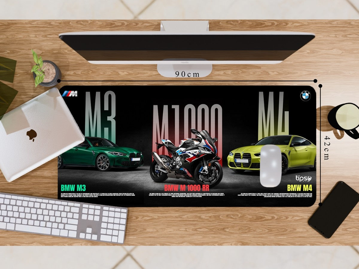 "BMW M SERIES" Gaming Mousepad Elevate Your Gaming Experience