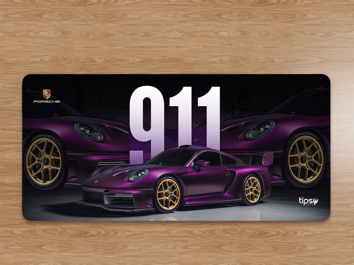 "911- PORSCHE- GOLDEN ALLOY" Gaming Mousepad Elevate Your Gaming Experience