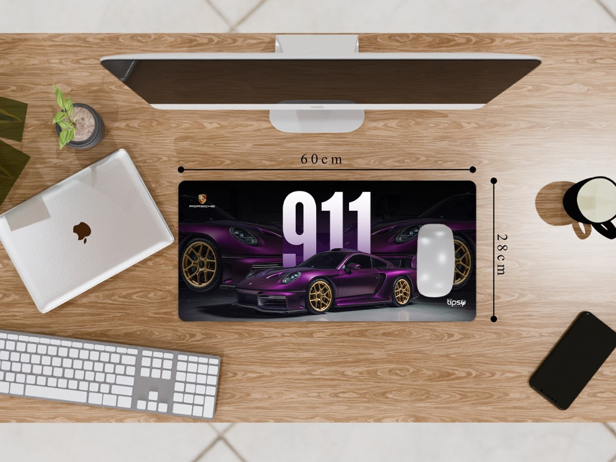 "911- PORSCHE- GOLDEN ALLOY" Gaming Mousepad Elevate Your Gaming Experience