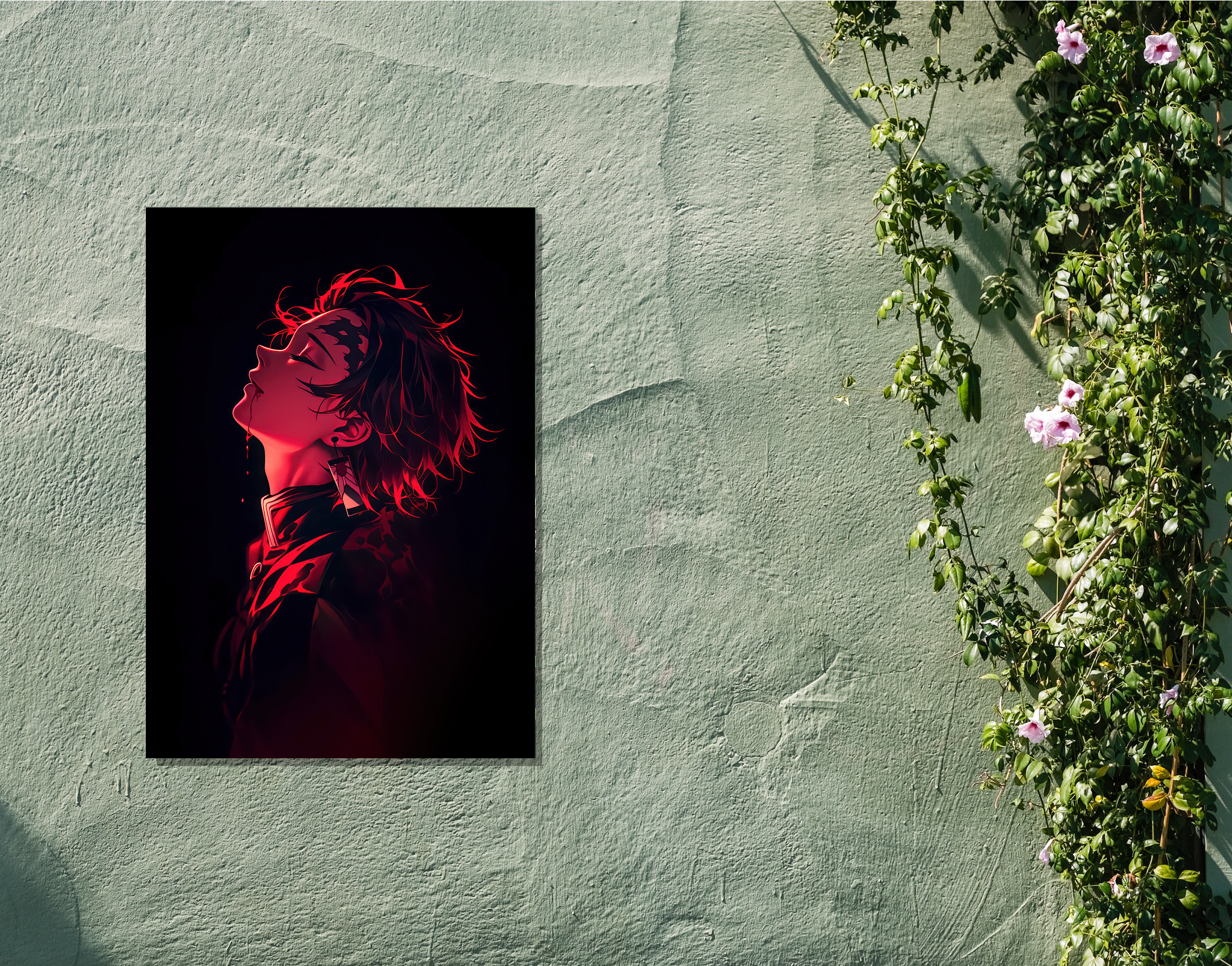 "Metallic Vibe"- Shiny & Sturdy Metallic Poster  Art That Pops & Sticks