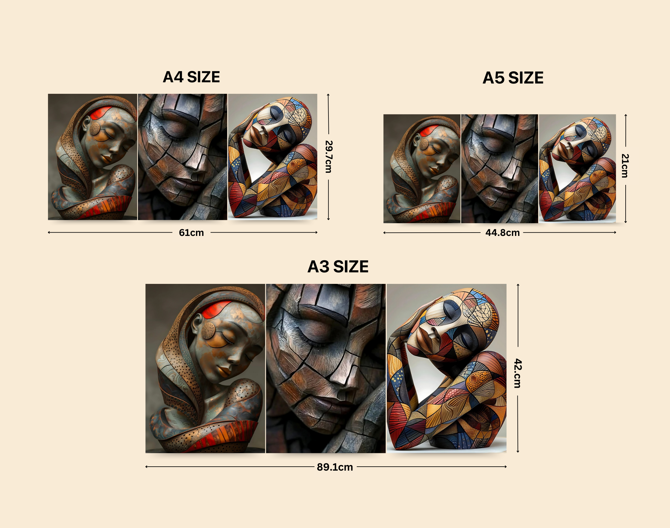 "Abstract Model- The Metal Body"- Shiny & Sturdy Metallic Poster Art That Pops & Sticks